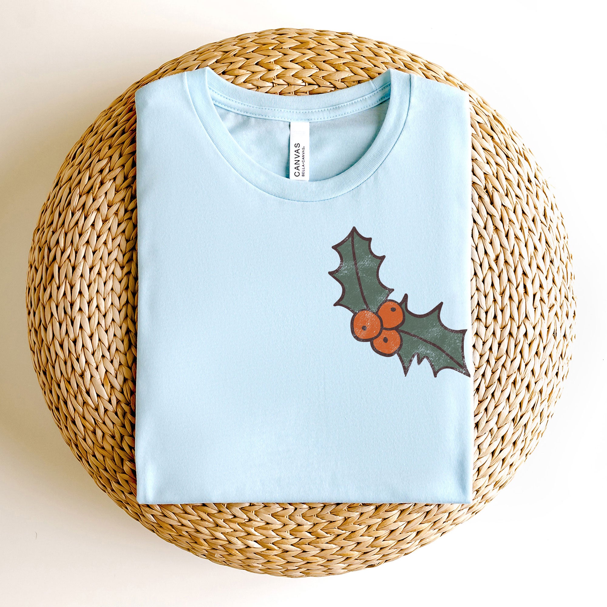 Retro Ho Ho Ho | Front & Back Short Sleeve Graphic Tee