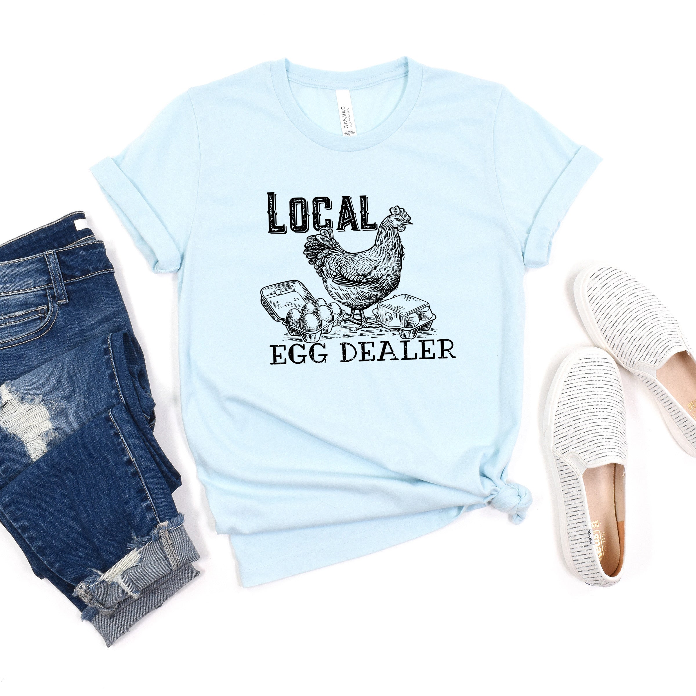 Local Egg Dealer | Short Sleeve Graphic Tee