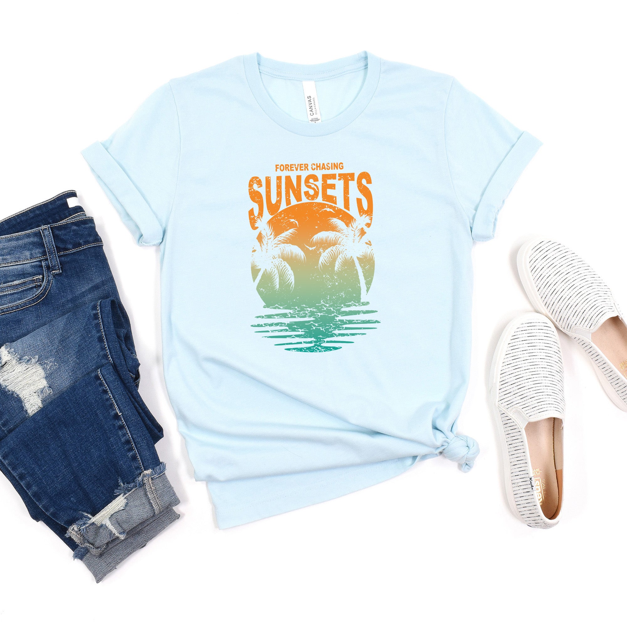 Chasing Sunset Vintage | Short Sleeve Graphic Tee