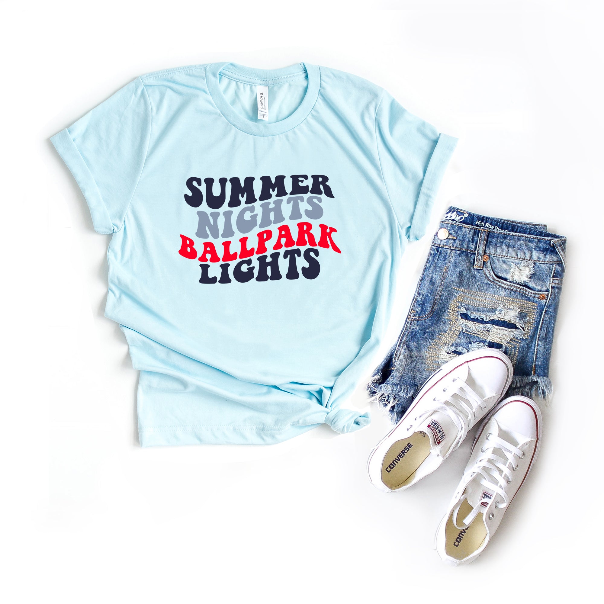 Ballpark Lights | Short Sleeve Graphic Tee