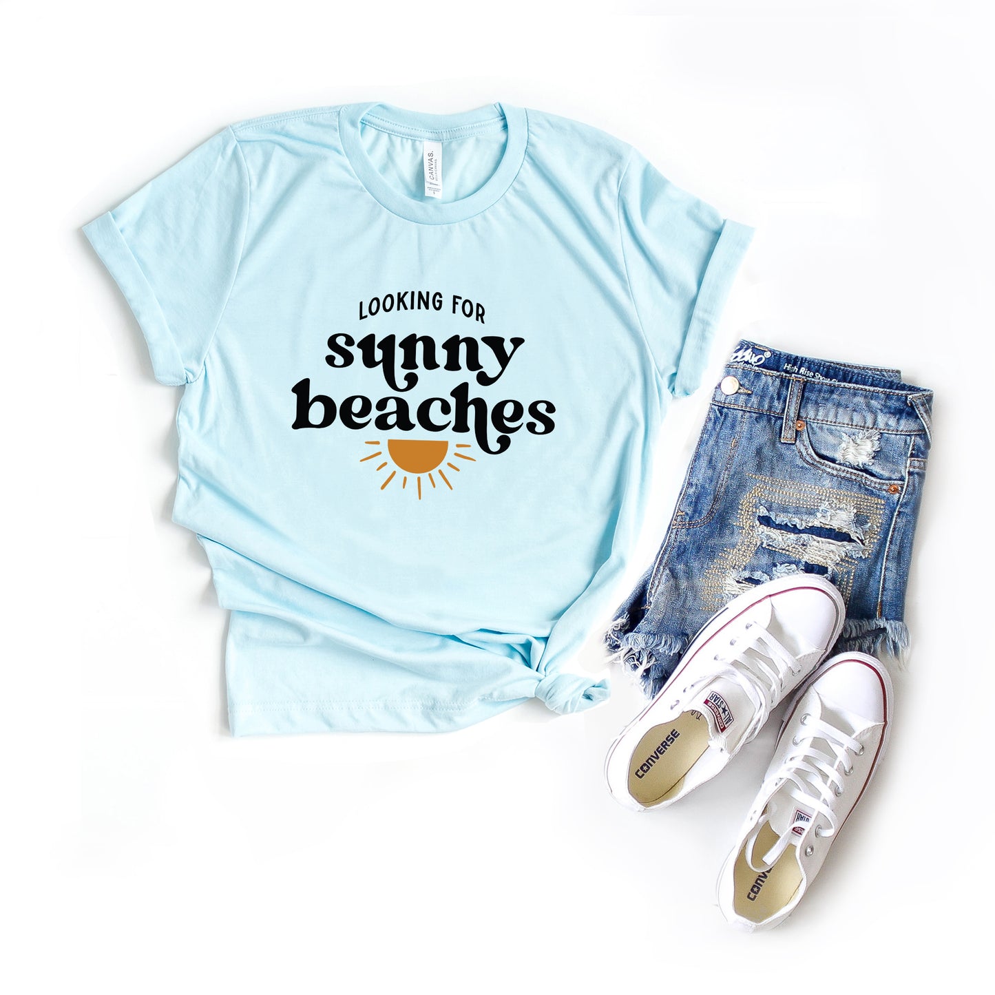 Looking For Sunny Beaches | Short Sleeve Graphic Tee