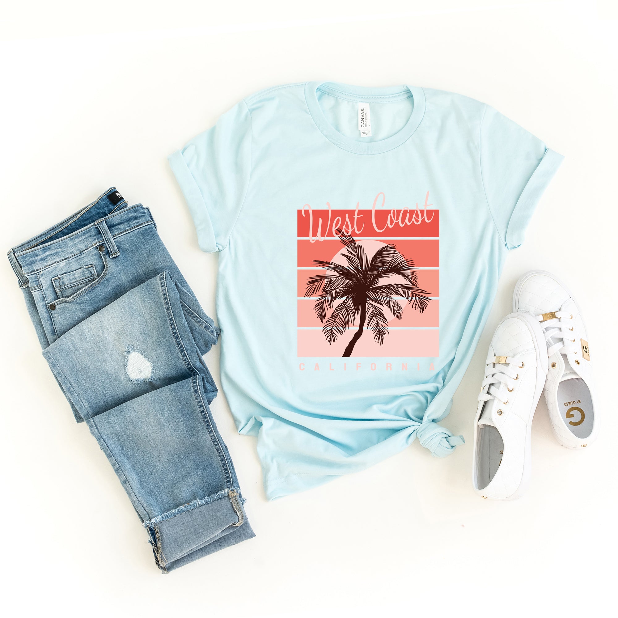 West Coast California | Short Sleeve Graphic Tee
