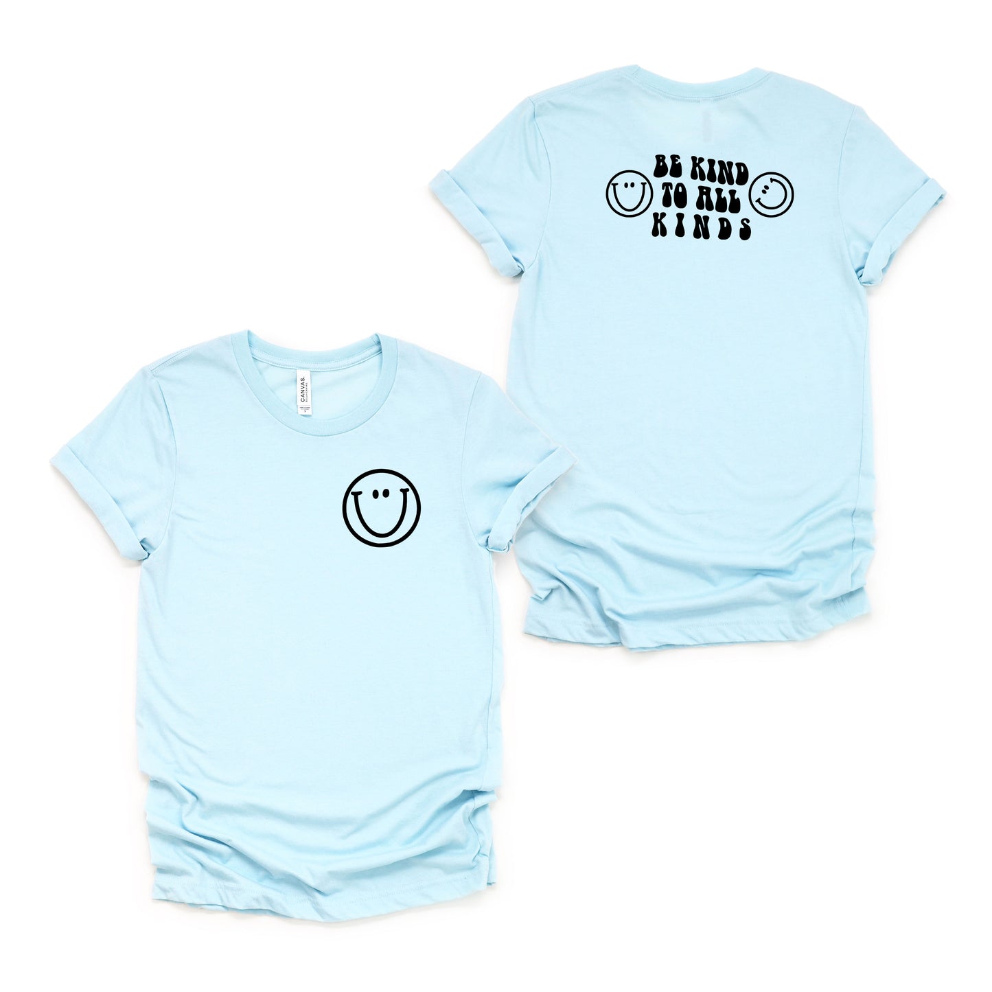 Be Kind To All Kinds | Front & Back Short Sleeve Graphic Tee