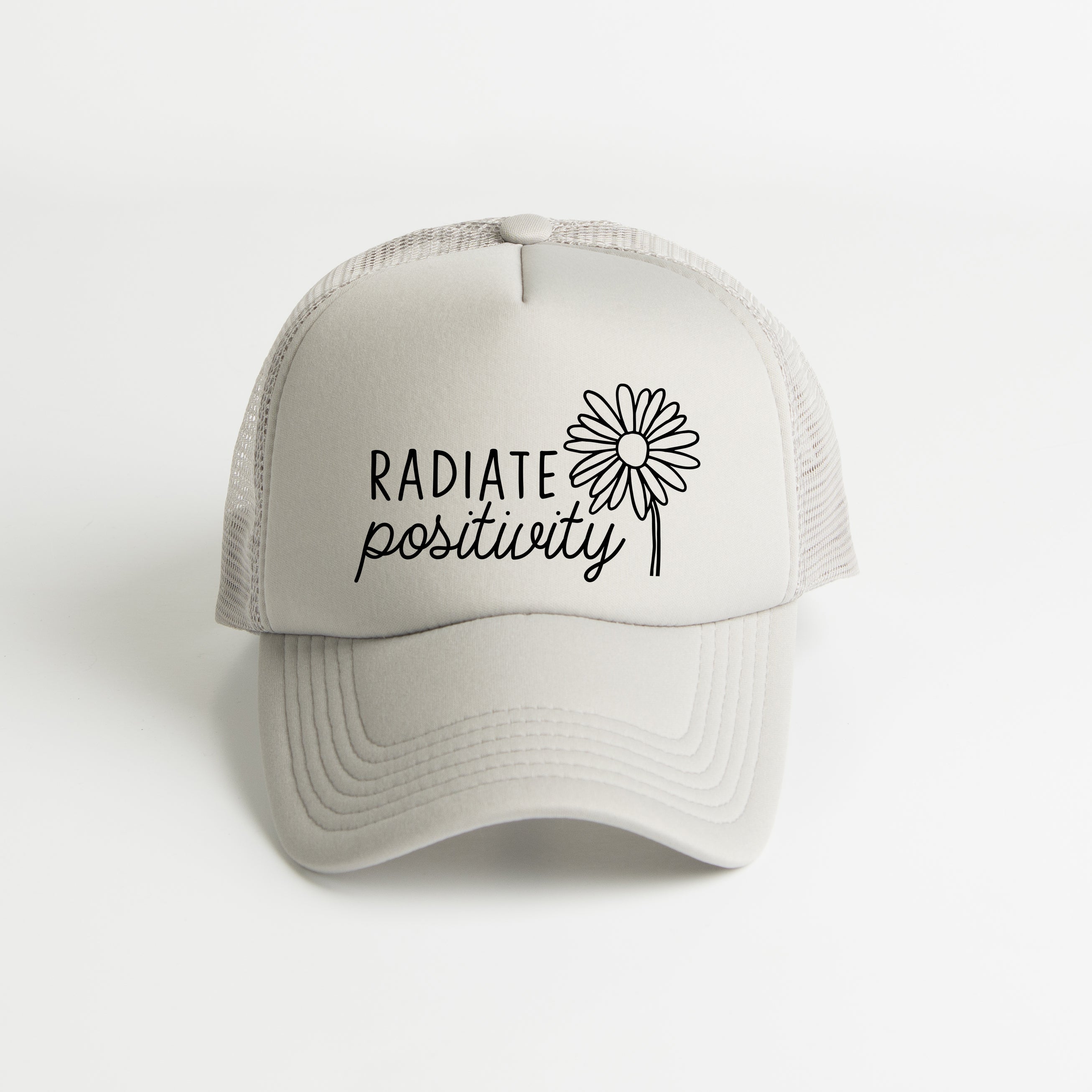 Radiate Positivity Flower | Foam Trucker Hat