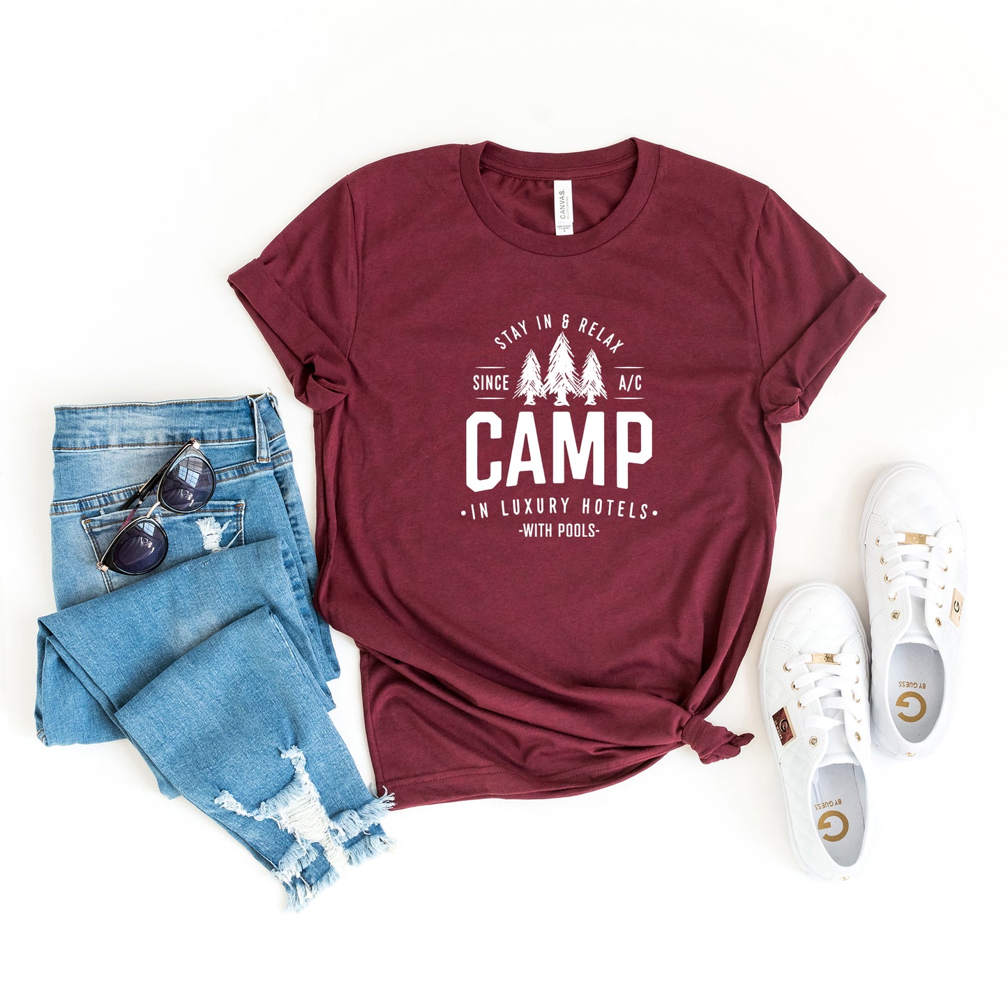 Camp In Luxury Hotels | Short Sleeve Graphic Tee