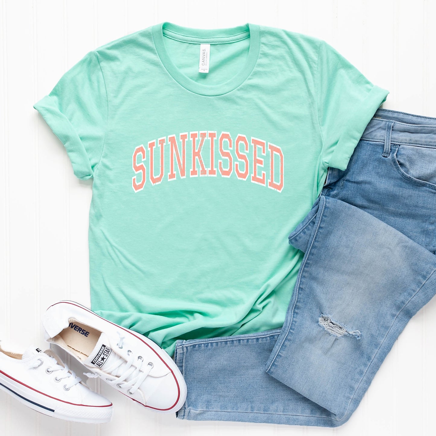 Distressed Sunkissed | Short Sleeve Graphic Tee