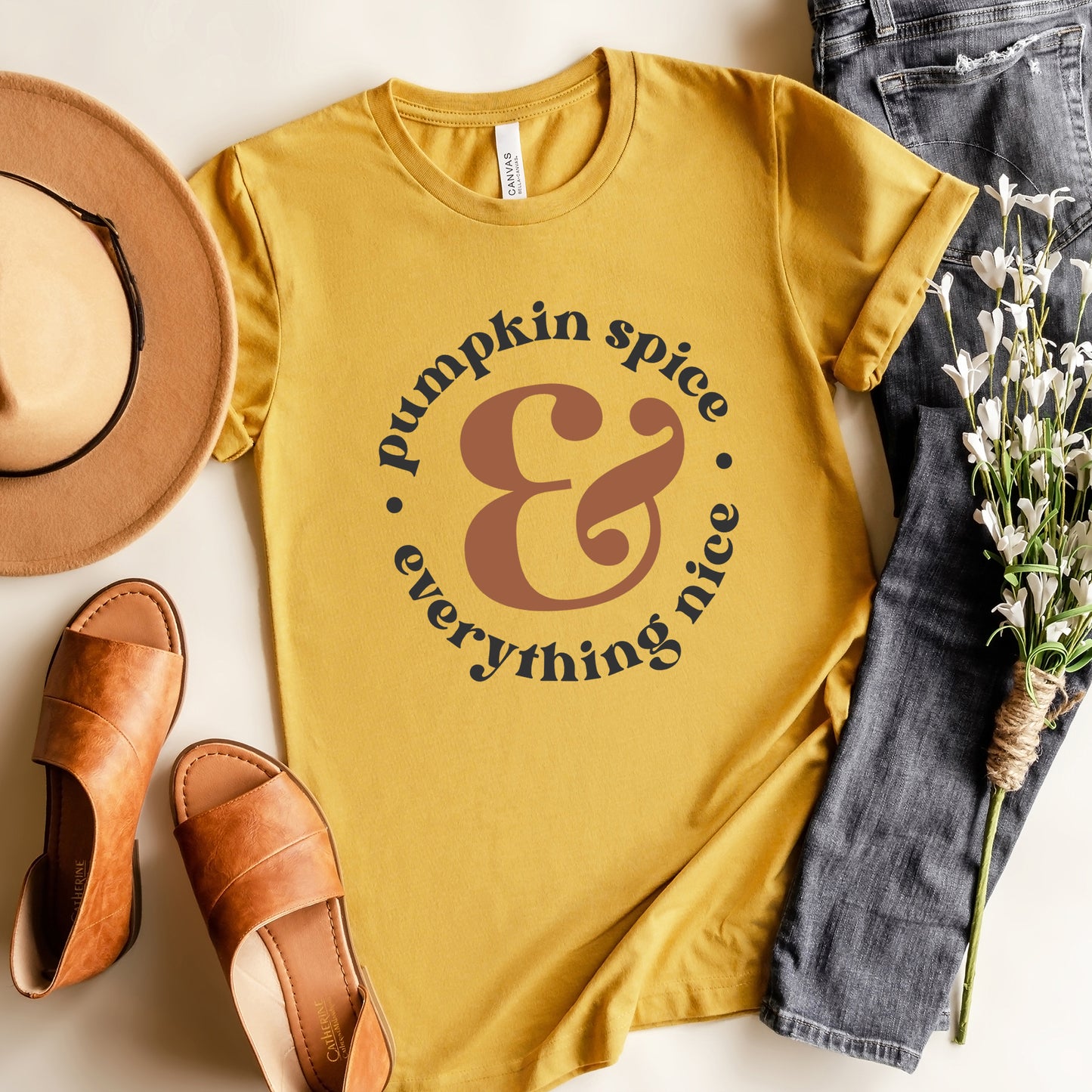 Pumpkin Spice Everything Nice | Short Sleeve Graphic Tee