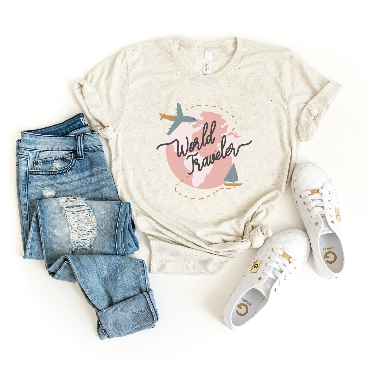 World Traveler | Short Sleeve Graphic Tee