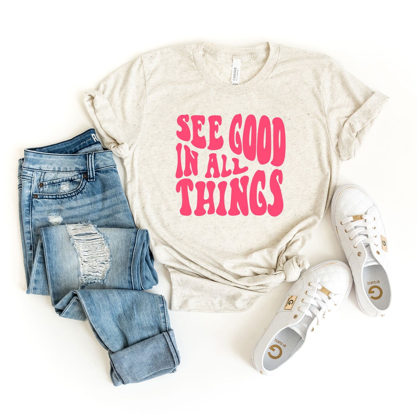 See Good In All Things Wavy | Short Sleeve Graphic Tee