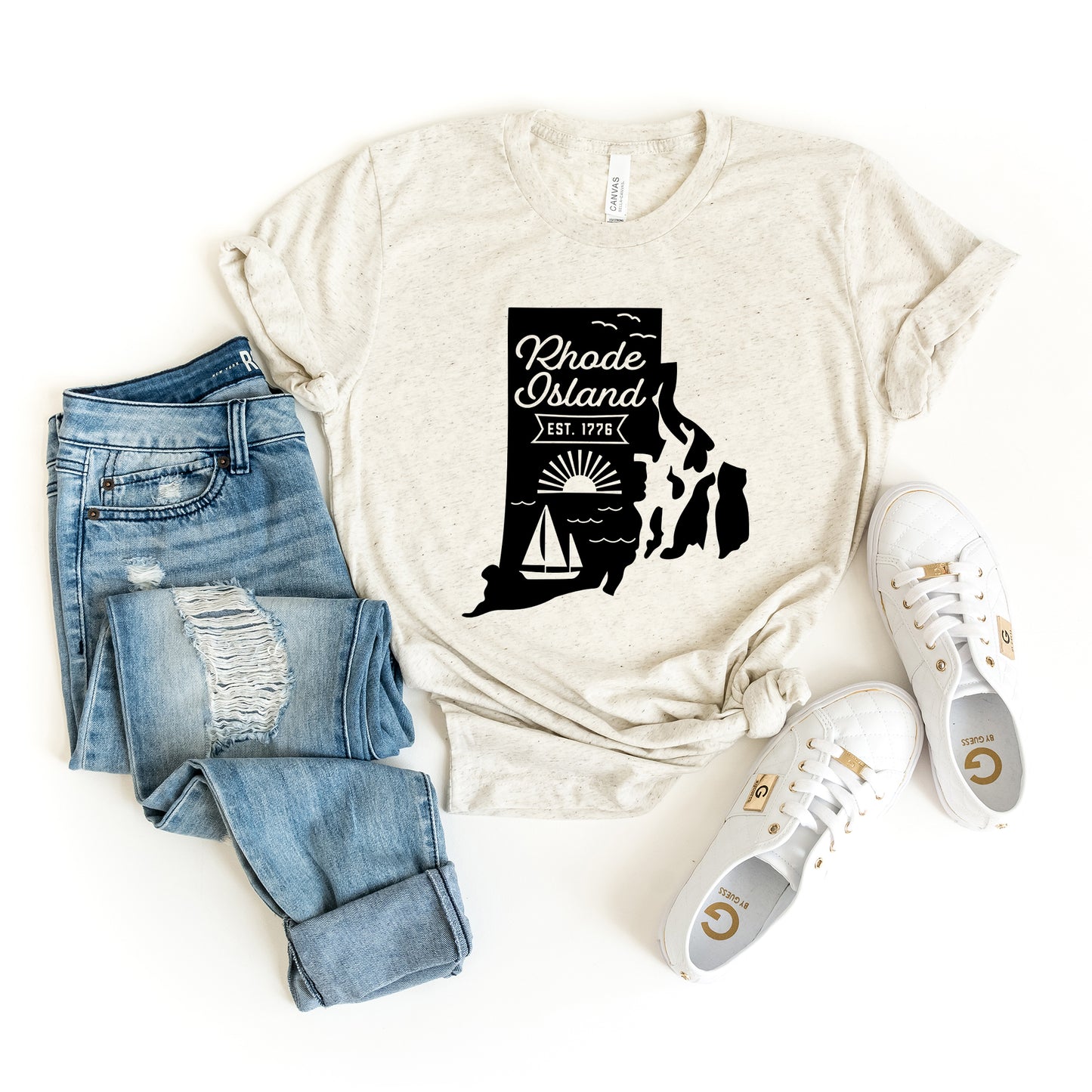 Rhode Island Vintage | Short Sleeve Graphic Tee
