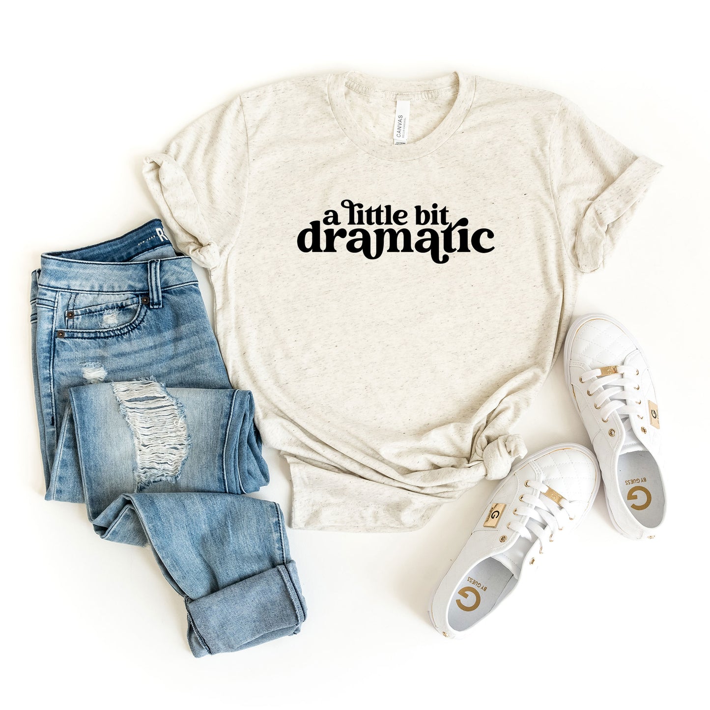 A Little Bit Dramatic | Short Sleeve Graphic Tee