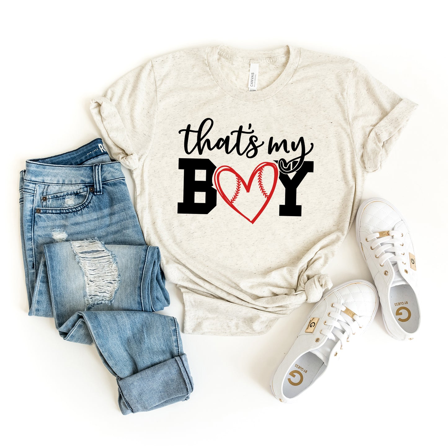 That's My Boy Baseball | Short Sleeve Graphic Tee