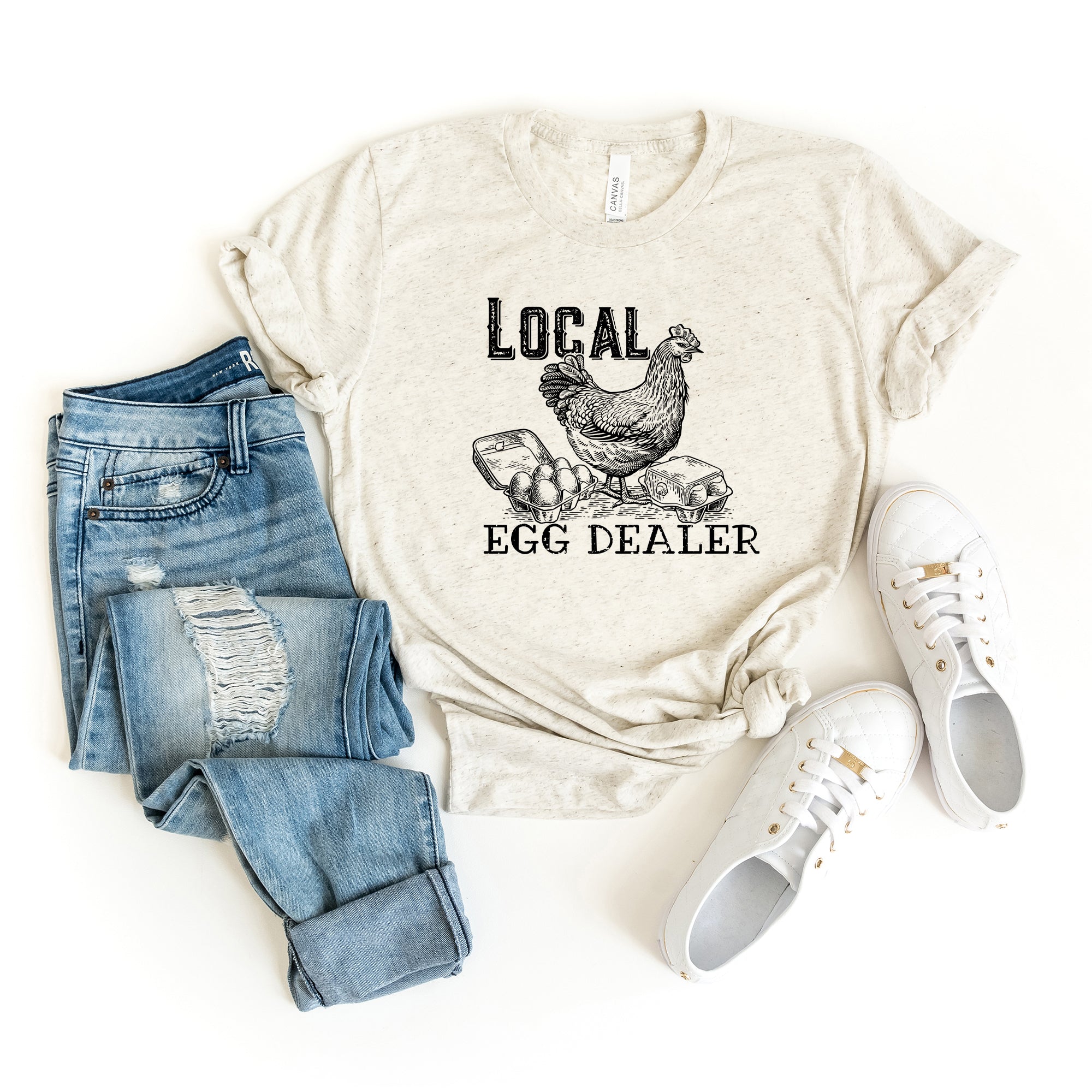 Local Egg Dealer | Short Sleeve Graphic Tee