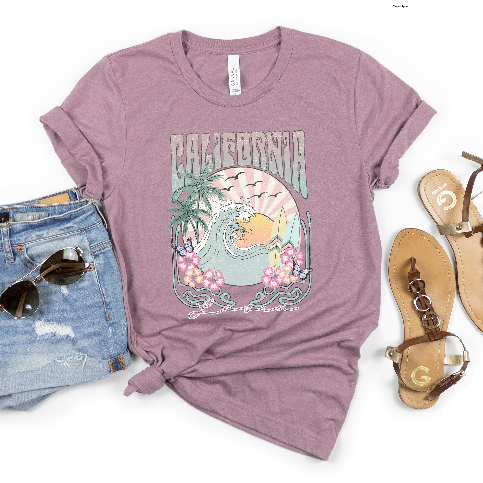 California Grunge | Short Sleeve Graphic Tee