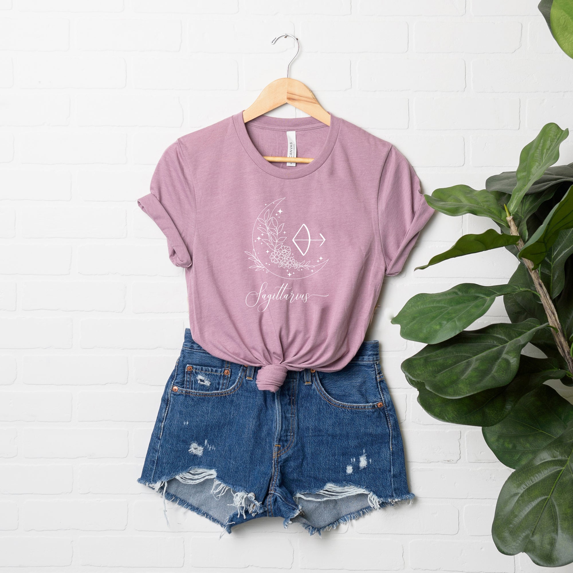 Sagittarius Floral | Short Sleeve Graphic Tee