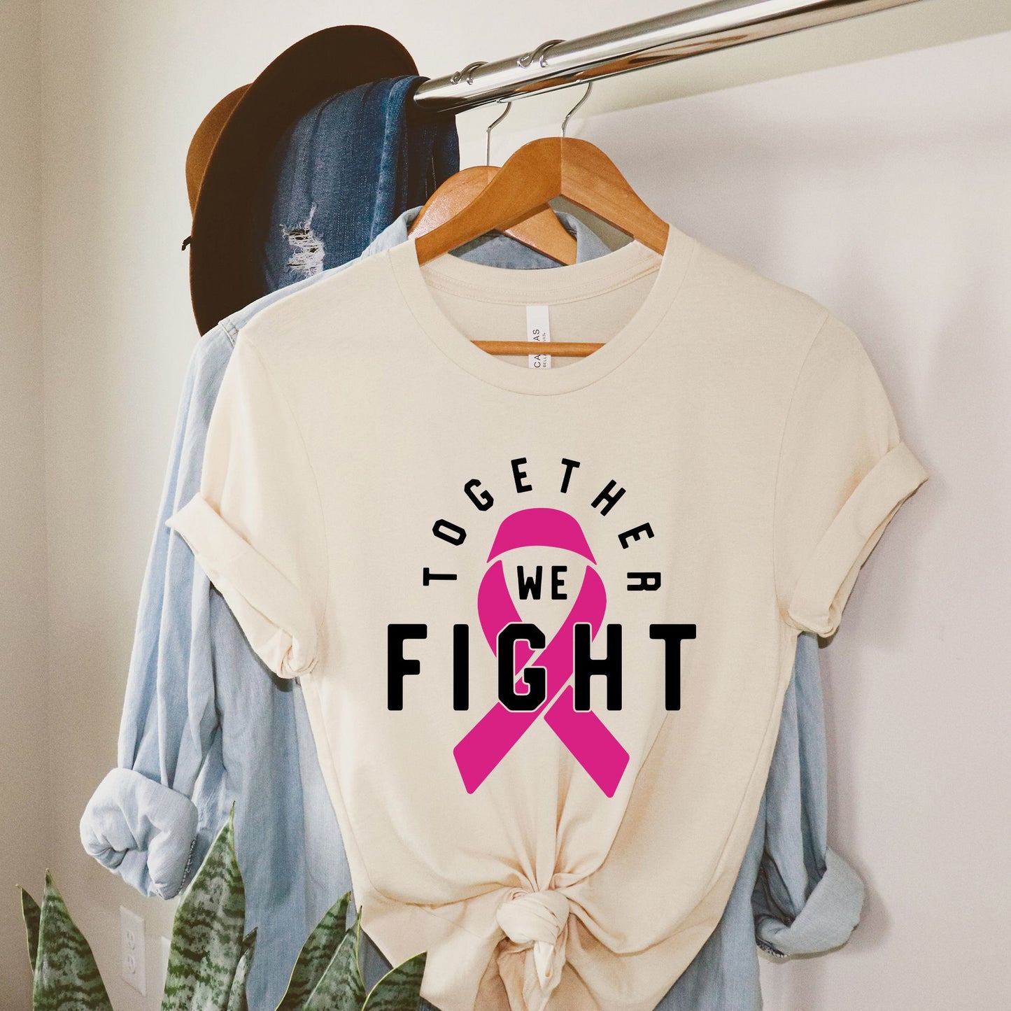 Together We Fight Ribbon | Short Sleeve Graphic Tee