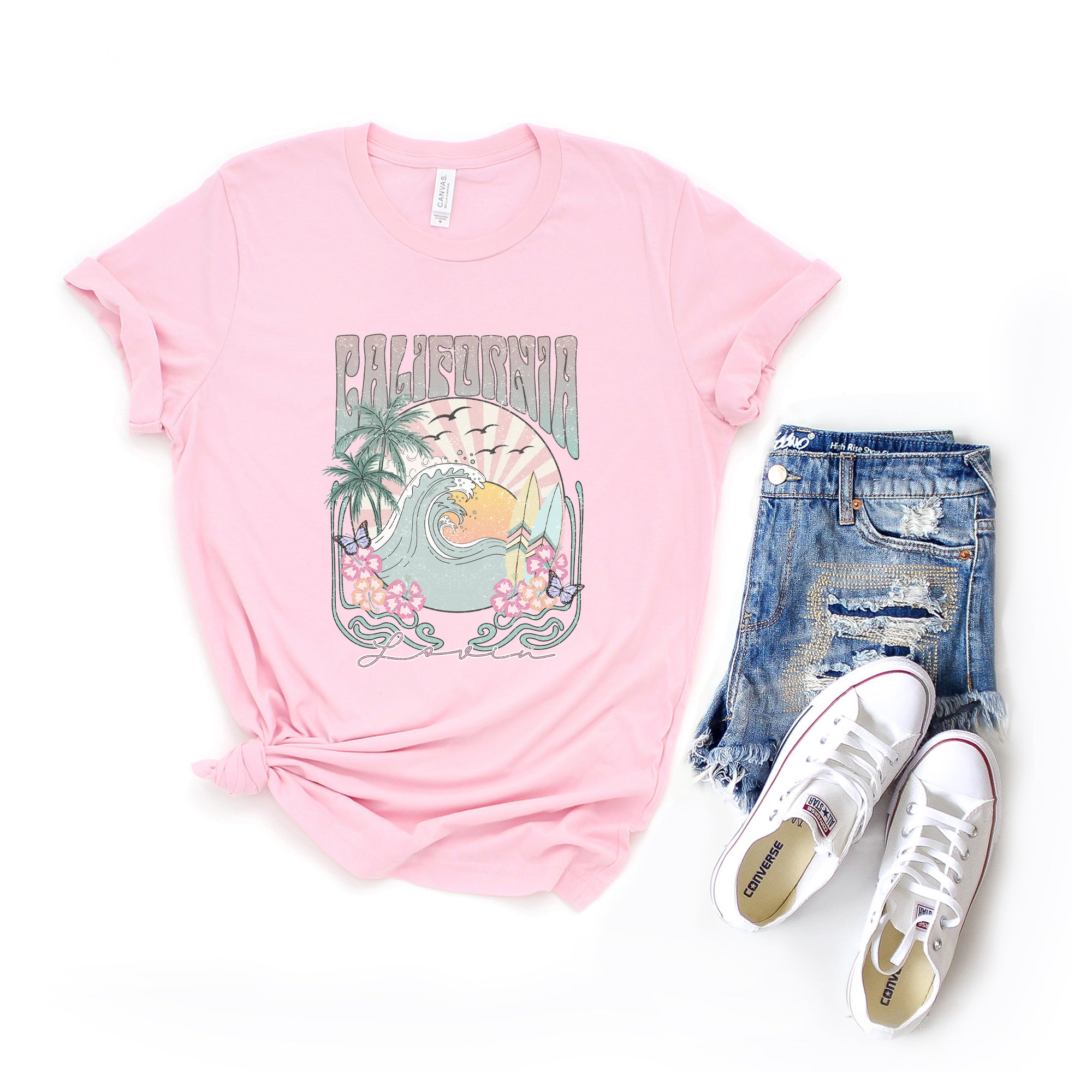 California Grunge | Short Sleeve Graphic Tee