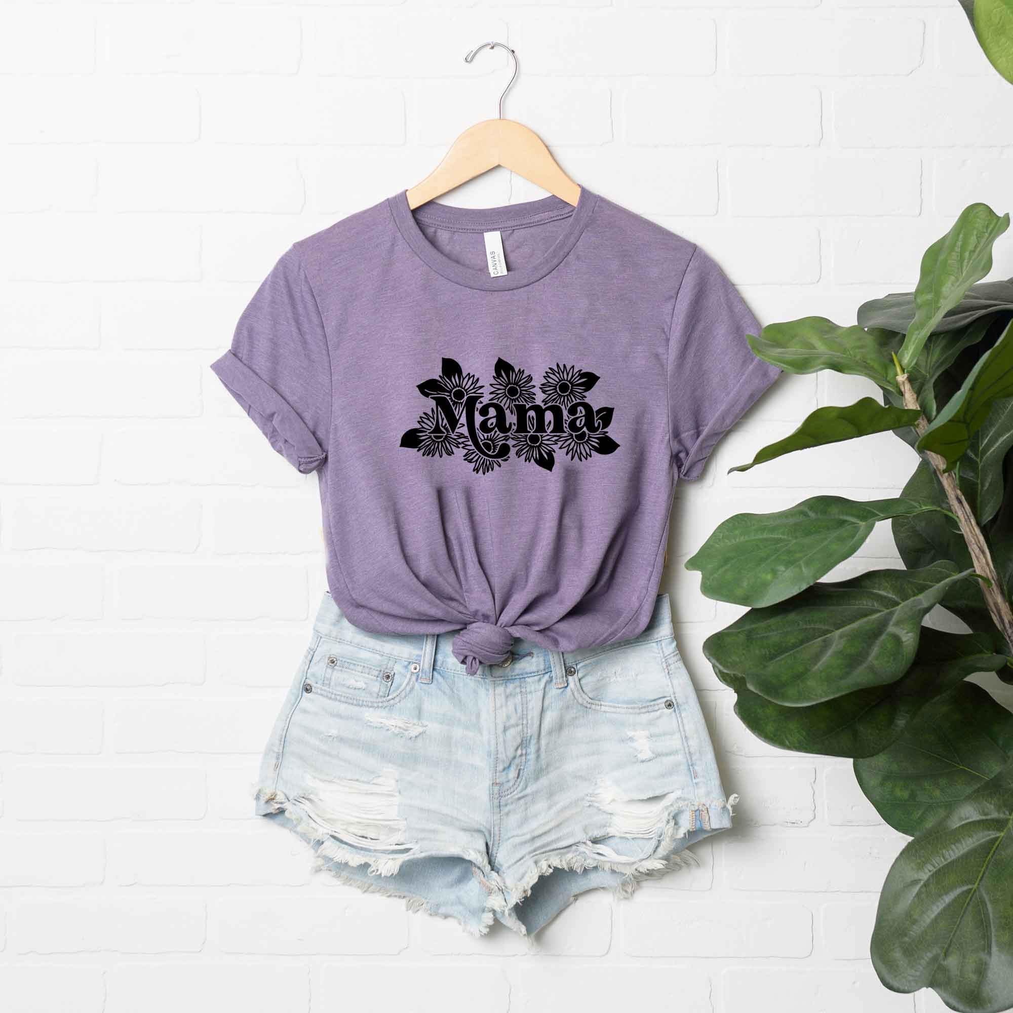 Mama Sunflowers | Short Sleeve Graphic Tee