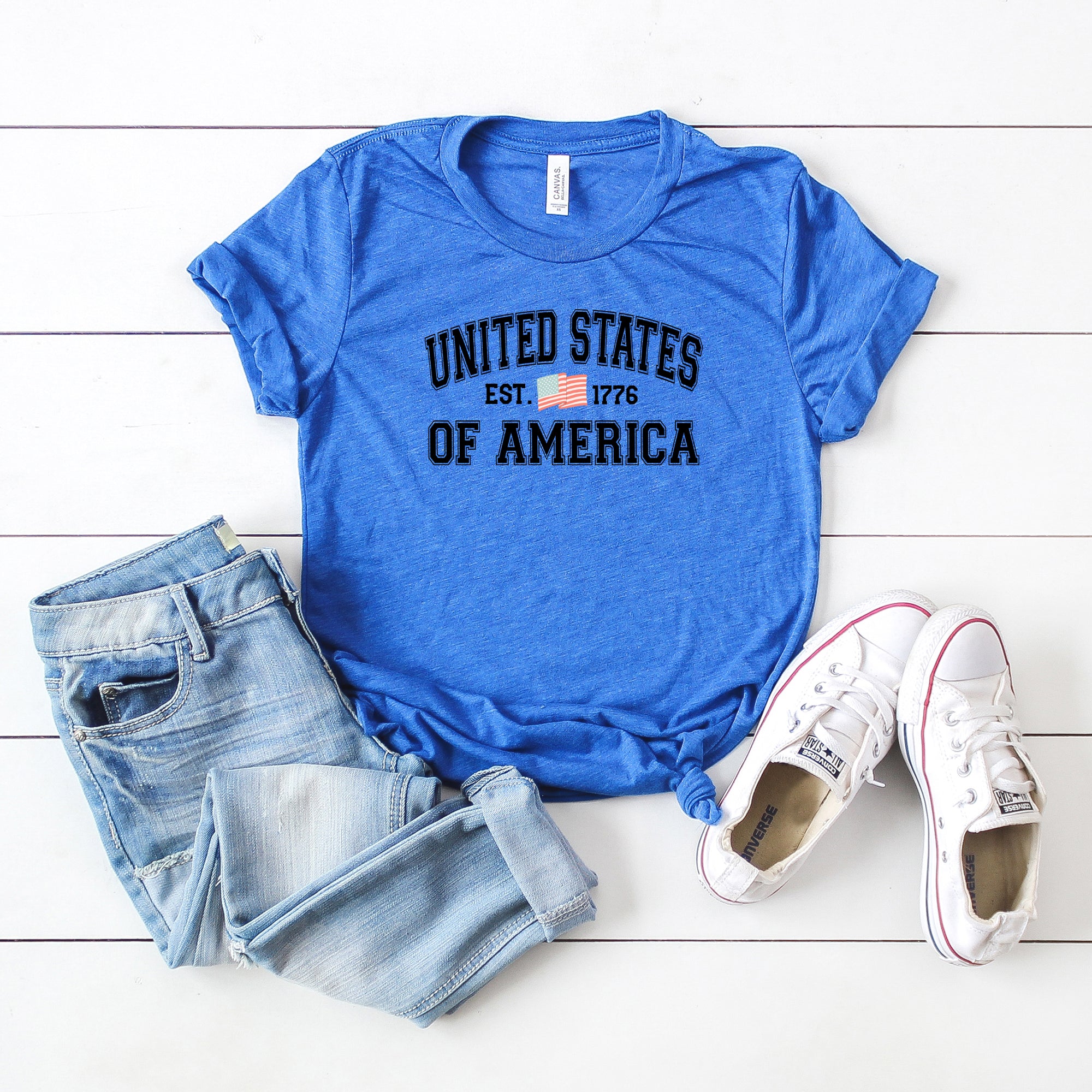 USA est. 1776 | Short Sleeve Graphic Tee