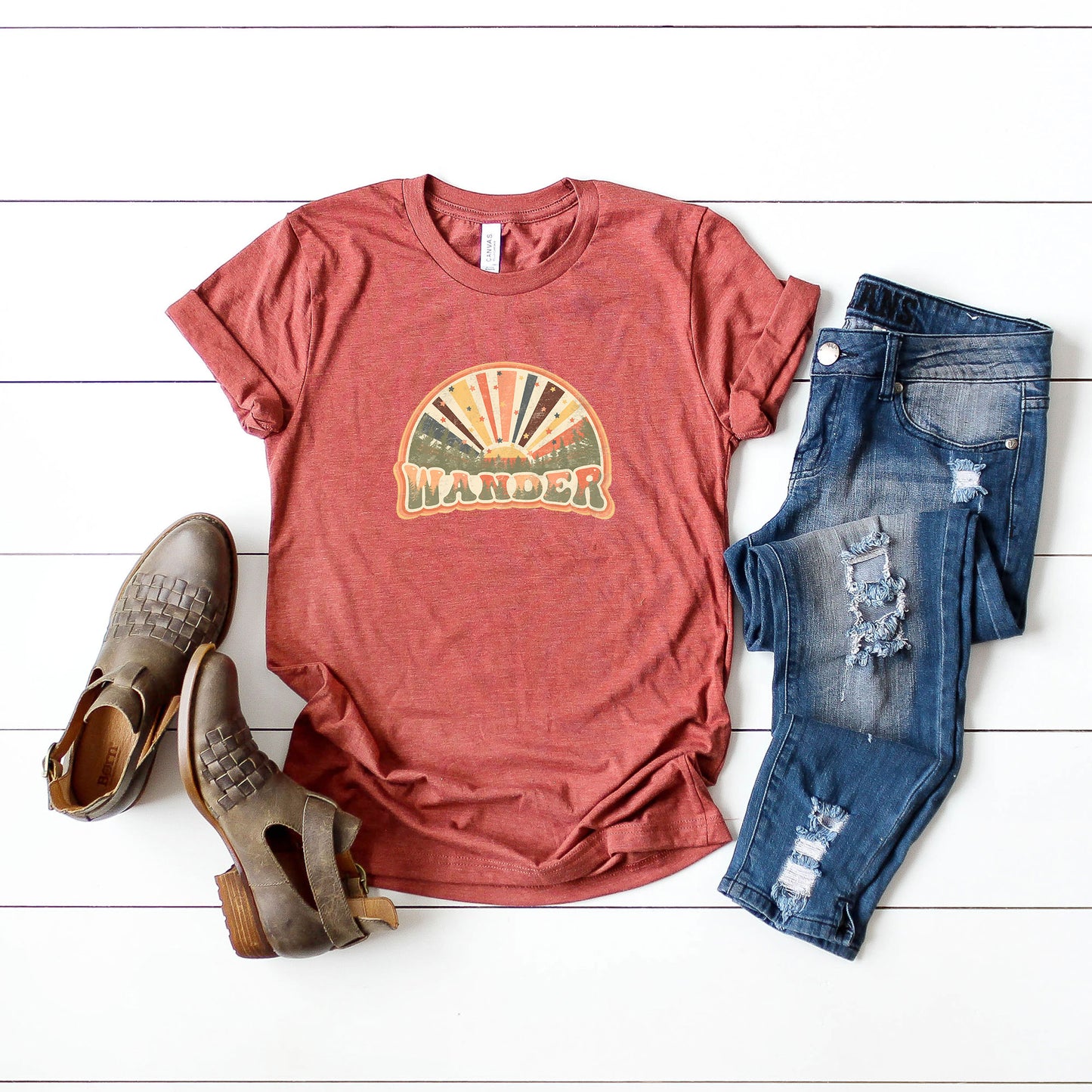 Wander Rays | Short Sleeve Graphic Tee