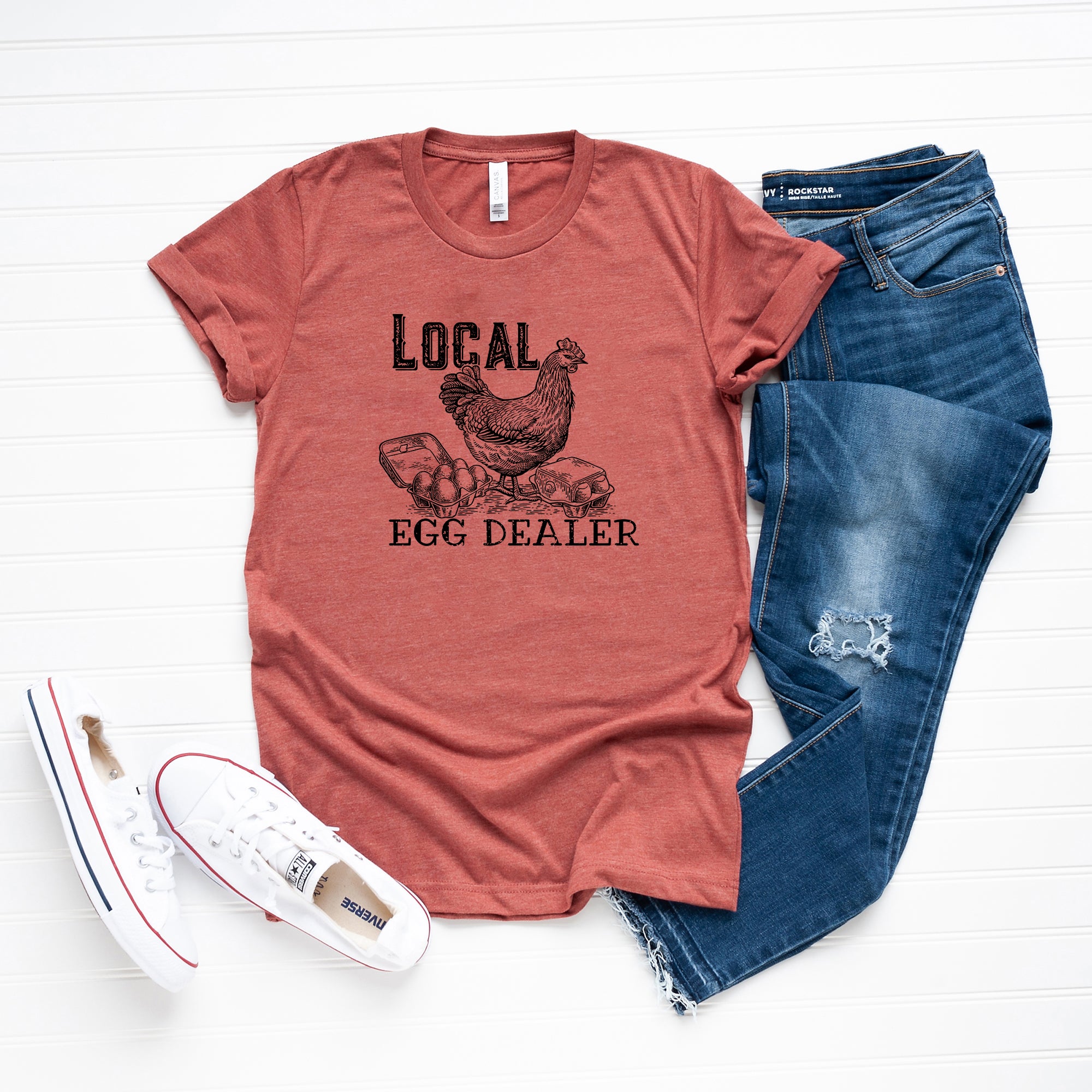 Local Egg Dealer | Short Sleeve Graphic Tee