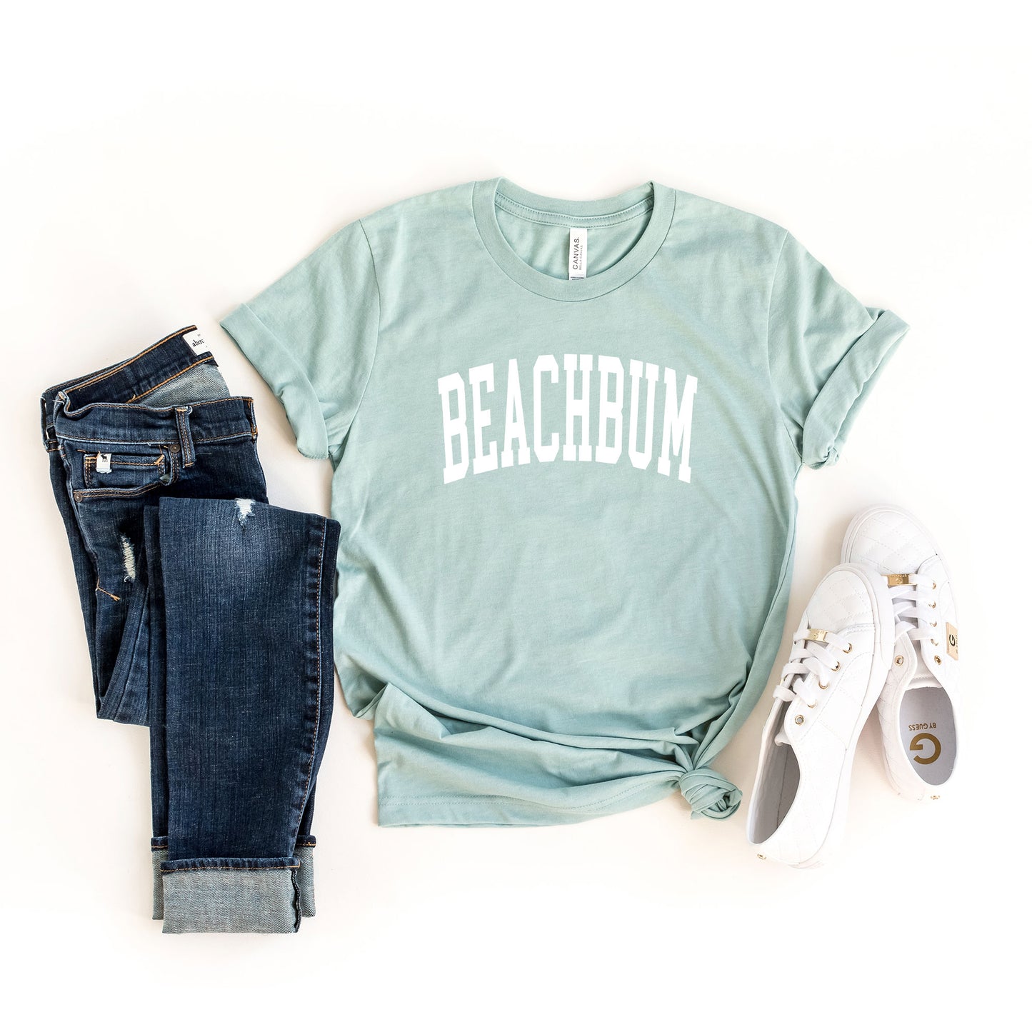 Beach Bum Curved | Short Sleeve Graphic Tee