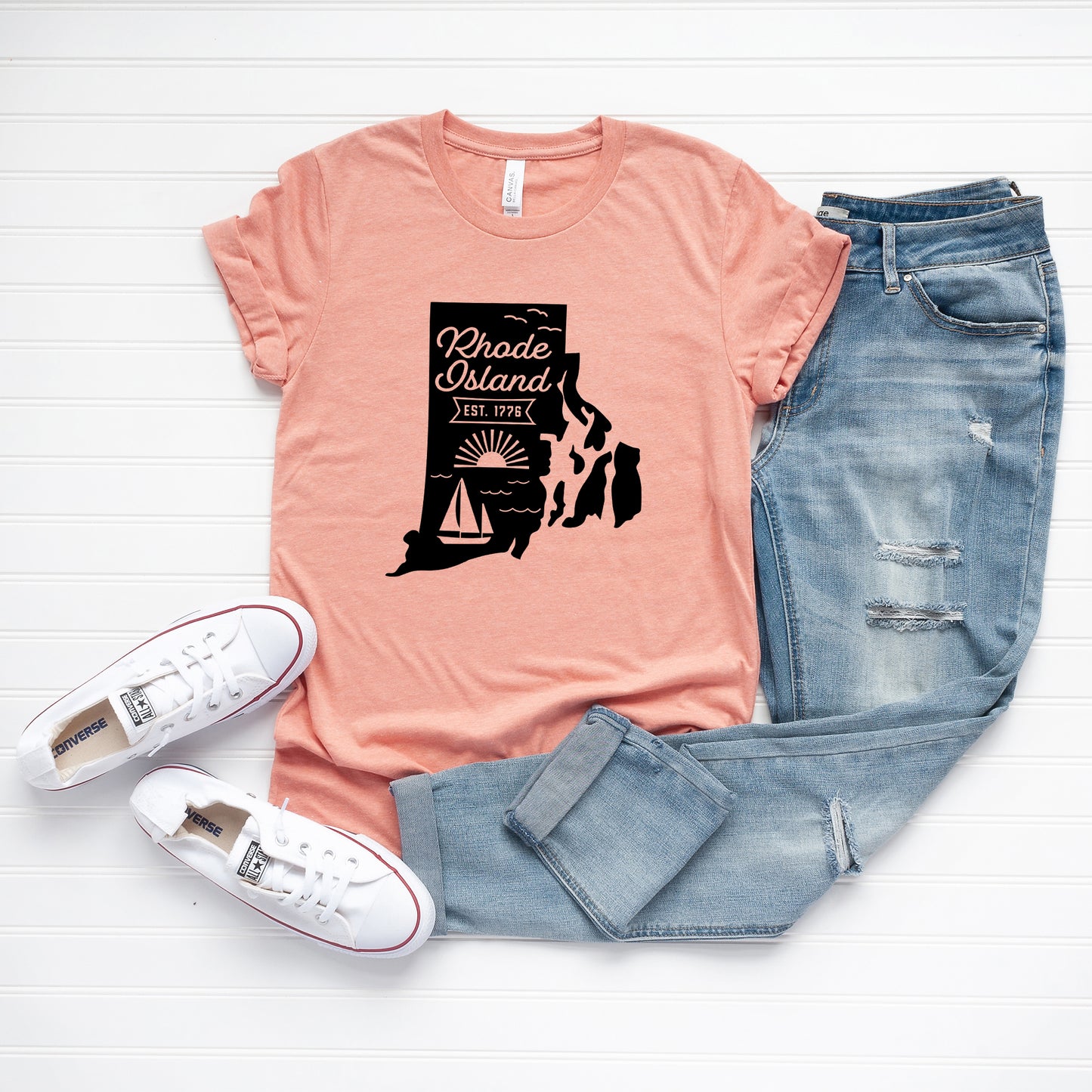 Rhode Island Vintage | Short Sleeve Graphic Tee