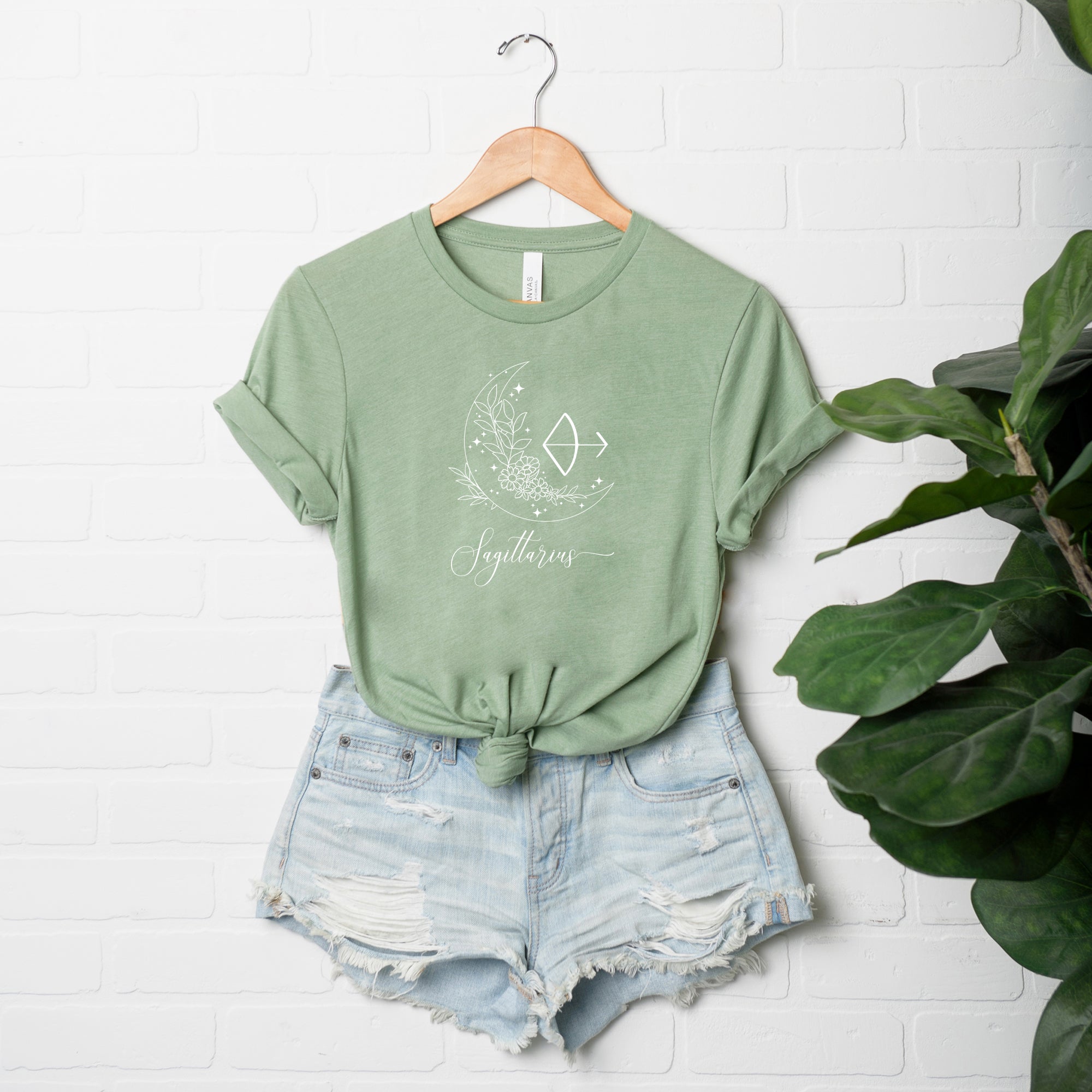 Sagittarius Floral | Short Sleeve Graphic Tee