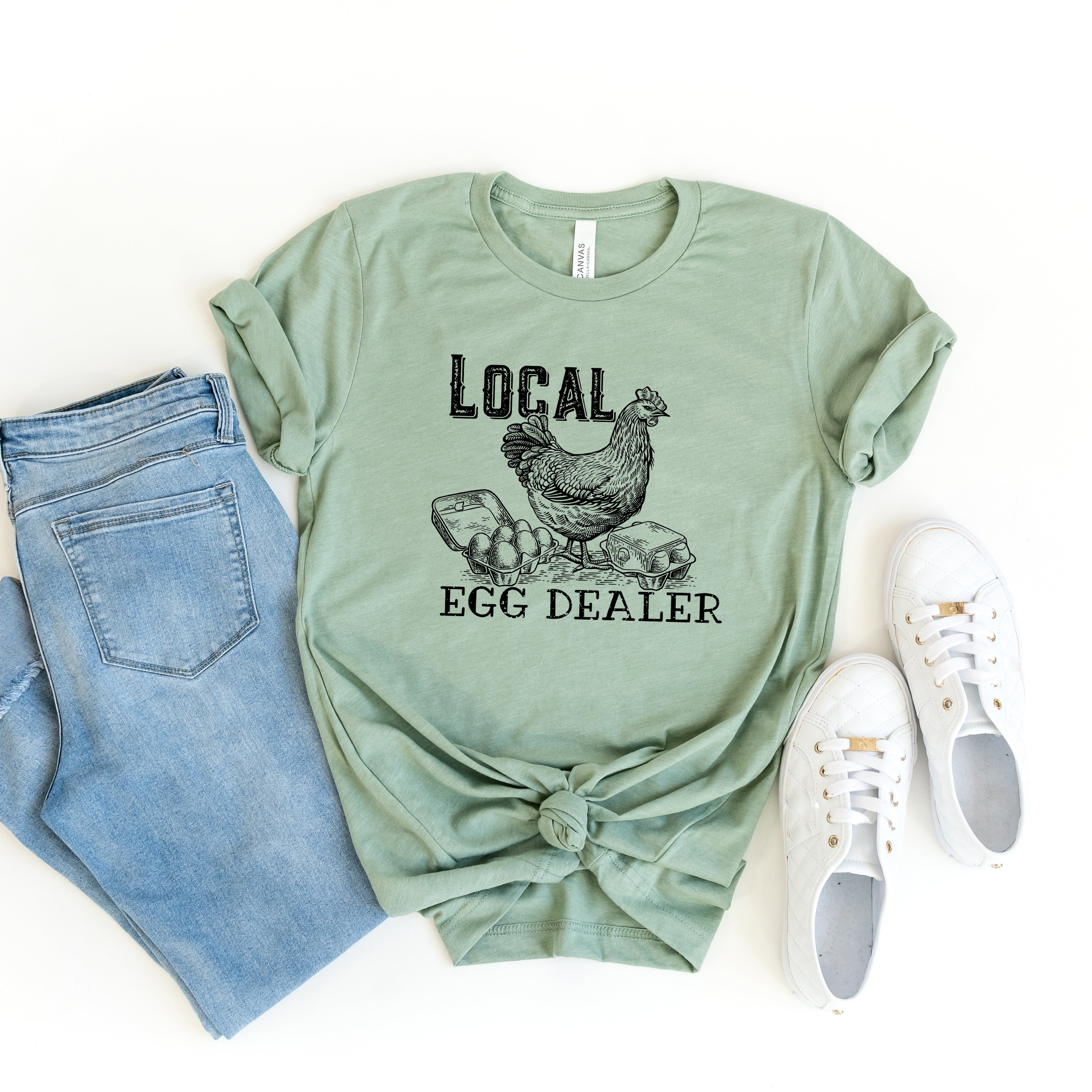 Local Egg Dealer | Short Sleeve Graphic Tee