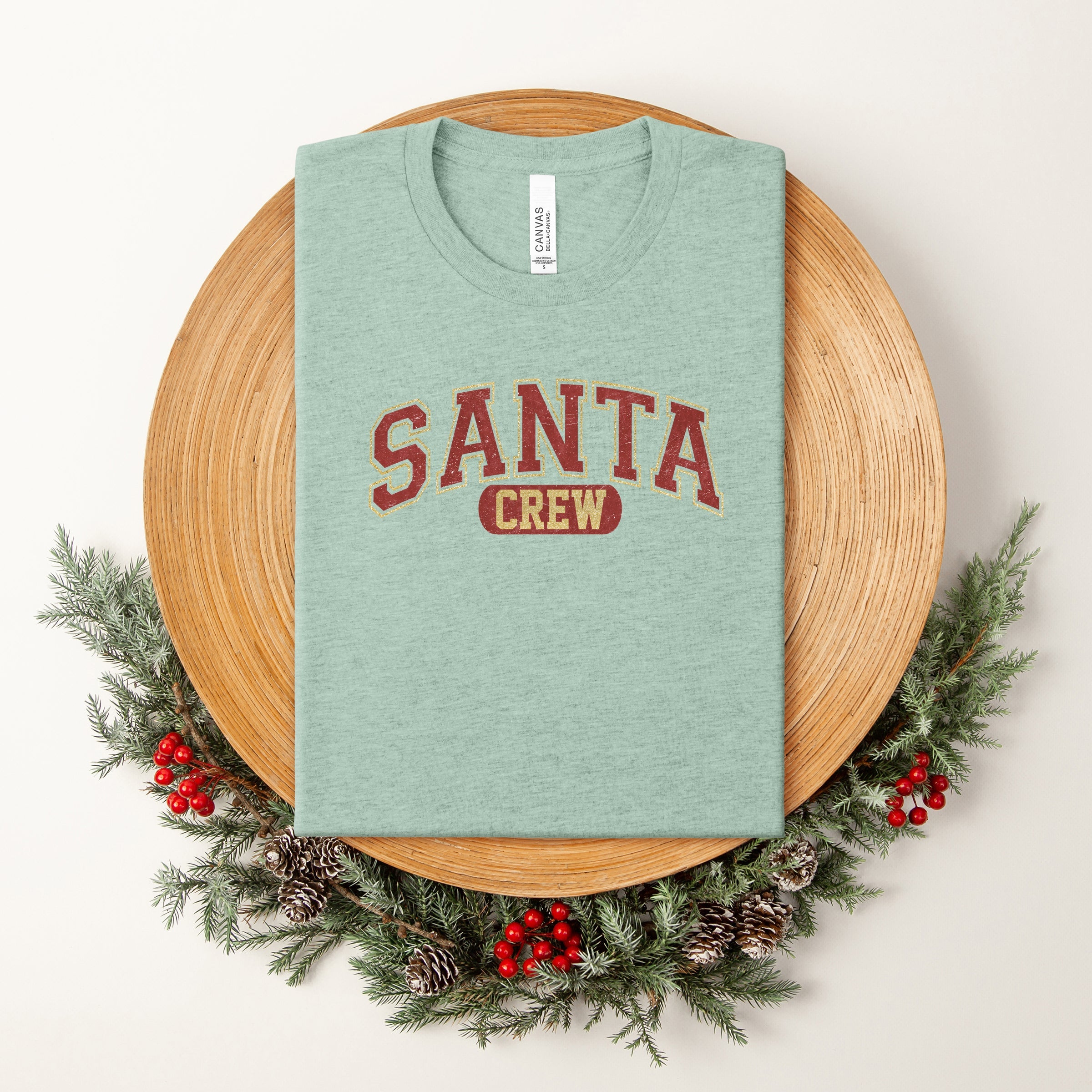 Santa Crew | Short Sleeve Crewneck