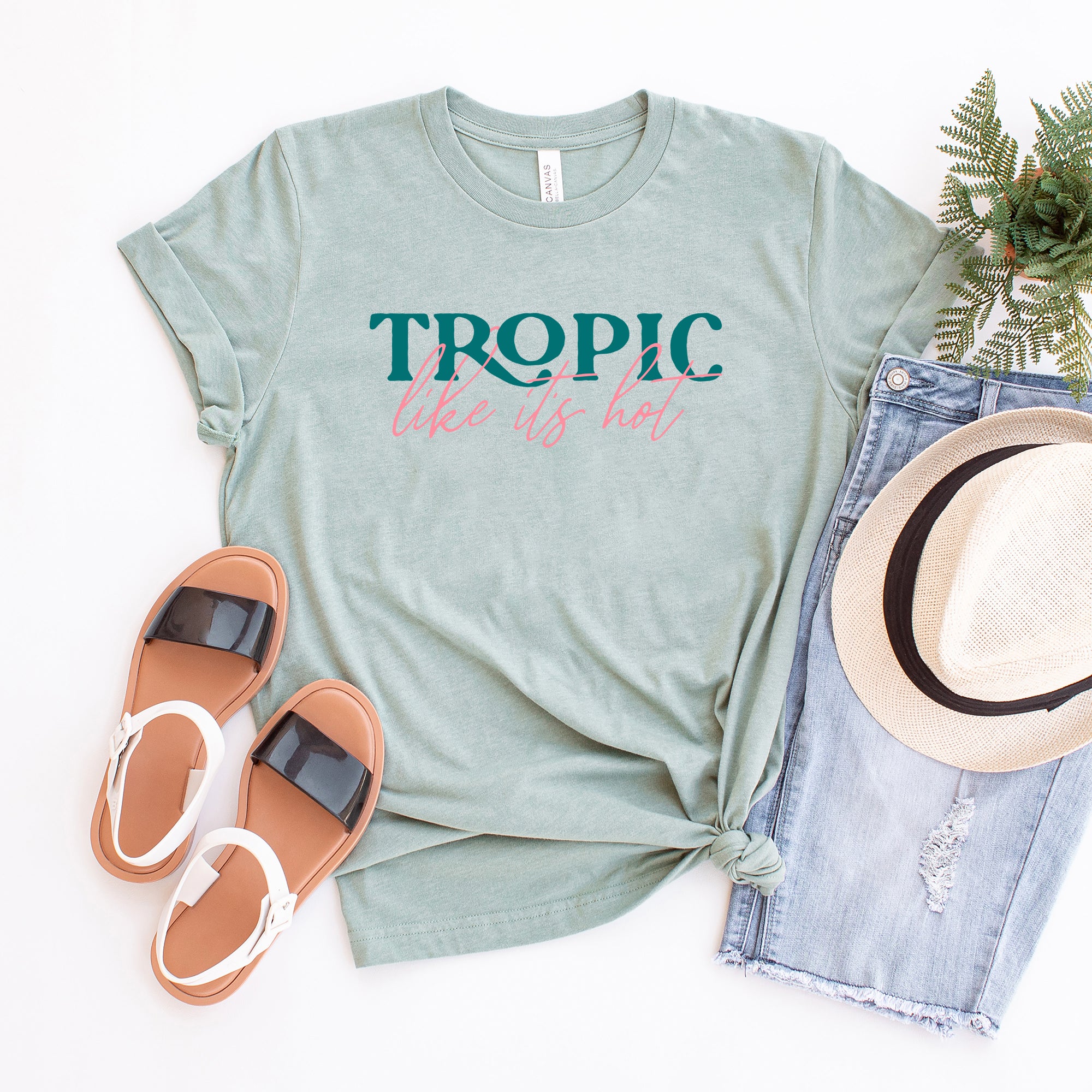 Tropic Like It's Hot | Short Sleeve Graphic Tee