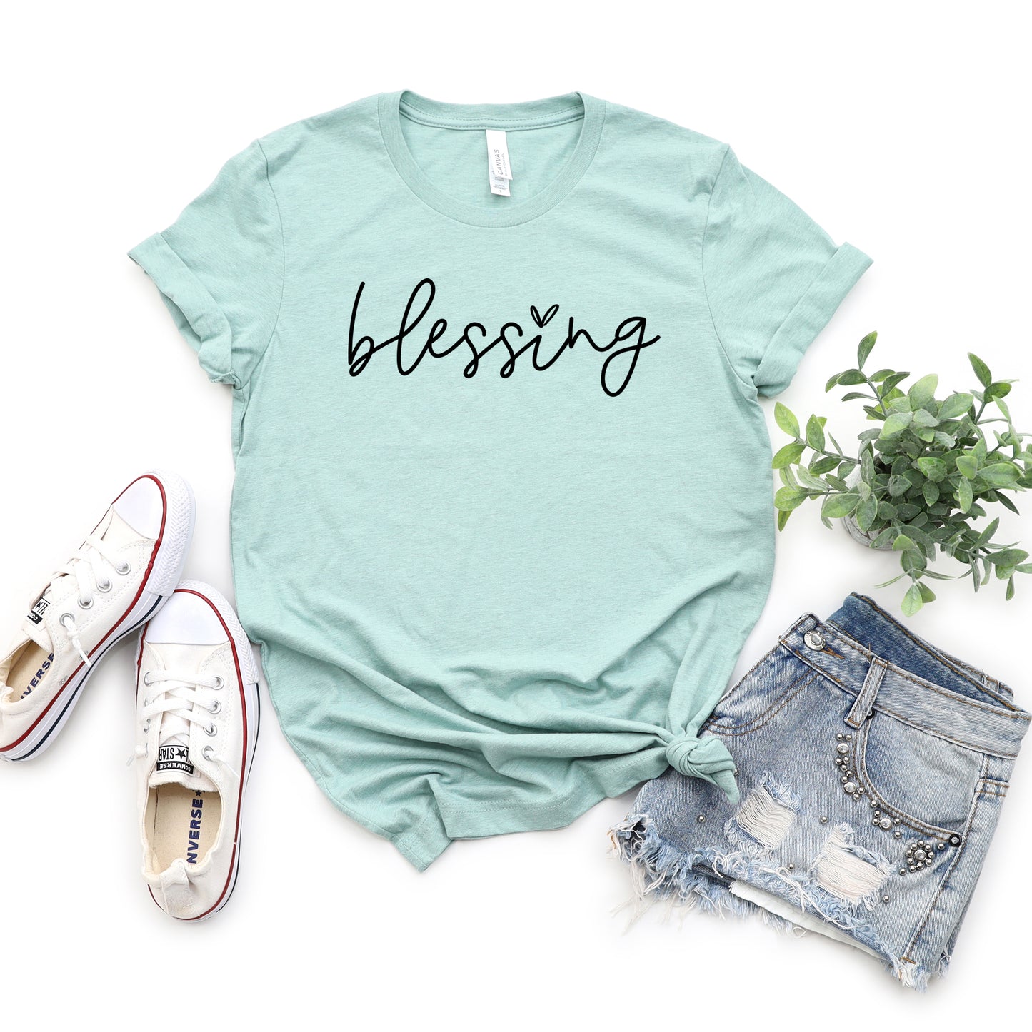 Blessing Heart | Short Sleeve Graphic Tee