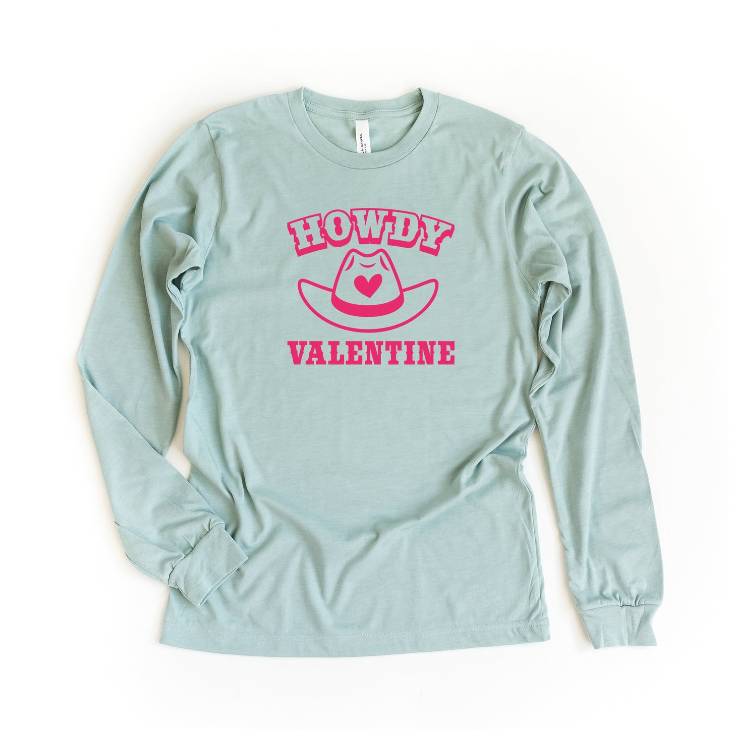 Howdy Valentine | Long Sleeve Graphic Tee