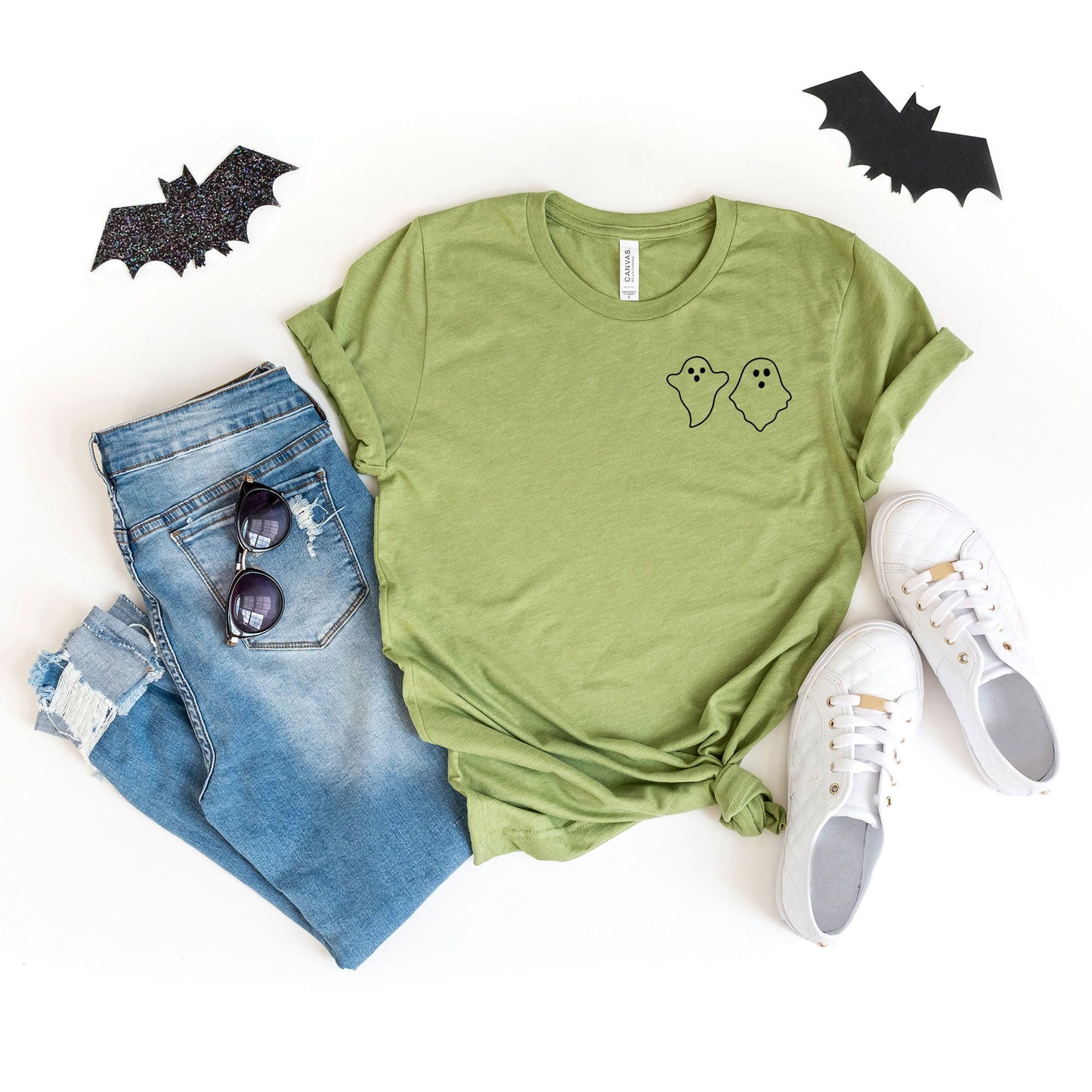 Boho Ghost MINI | Short Sleeve Crew Neck