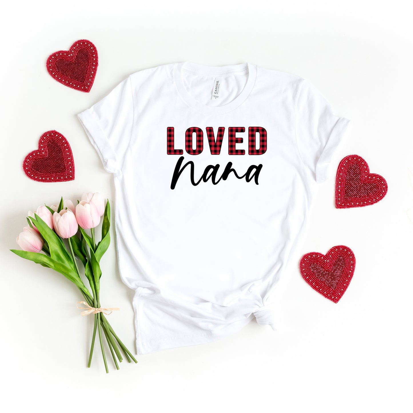 Loved Nana - Short Sleeve Crew Neck