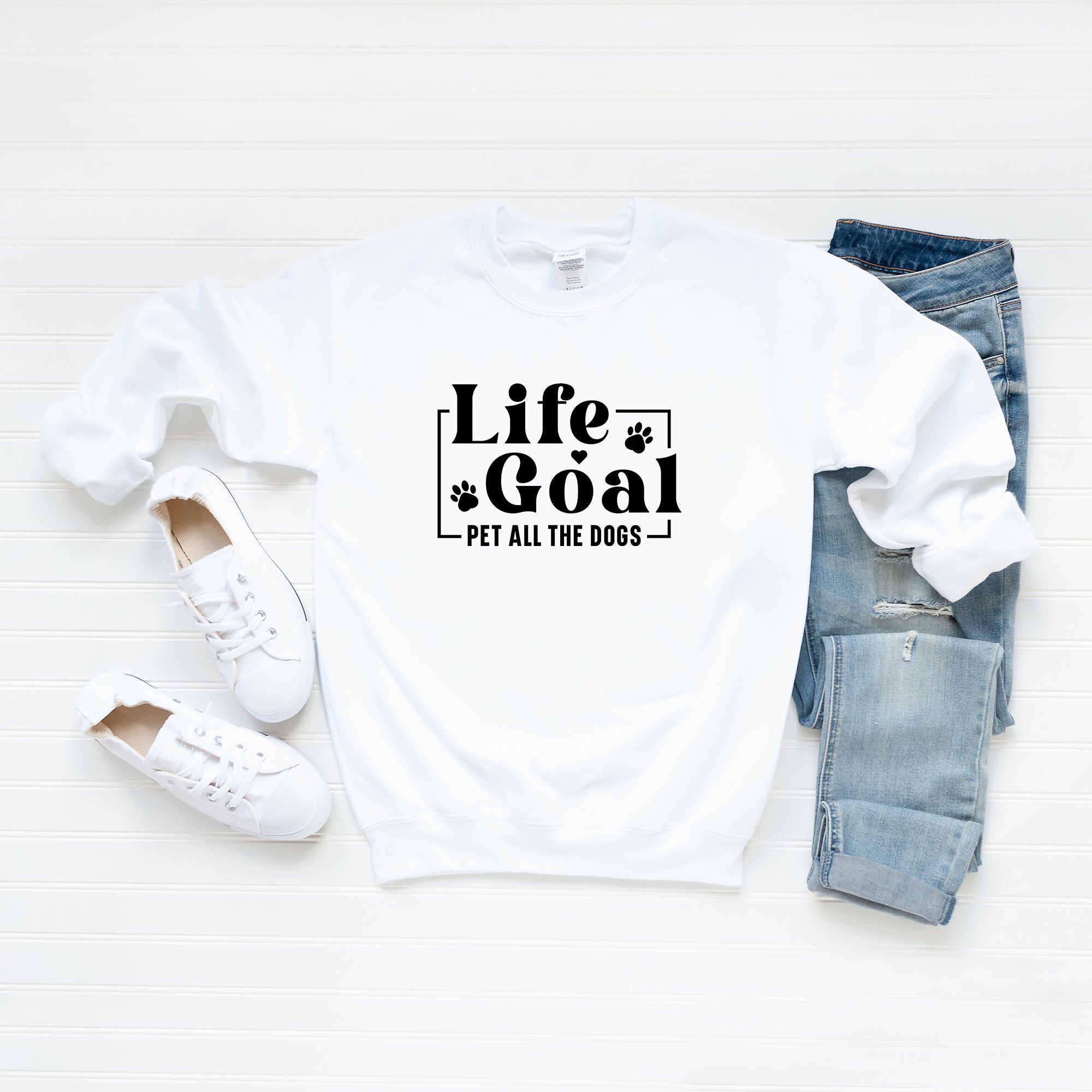 Life Goal Pet All The Dogs | Sweatshirt