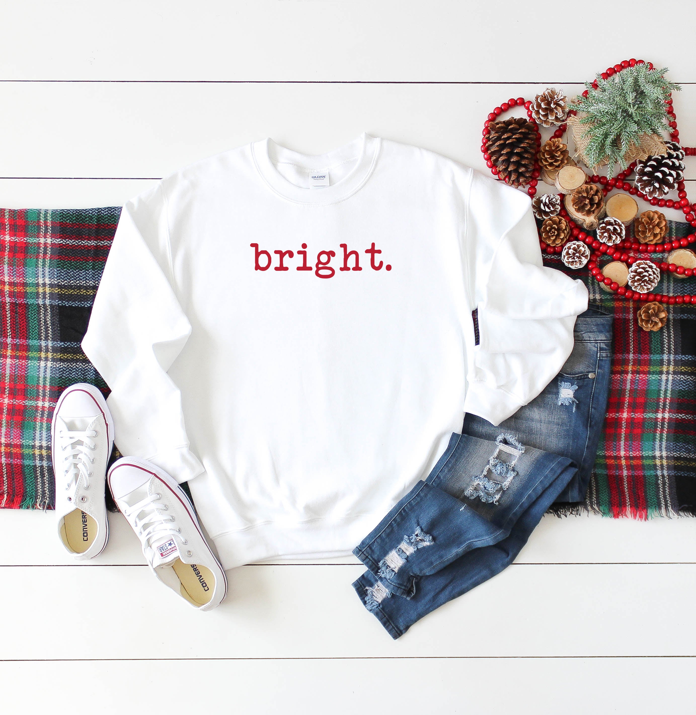 Bright - Typewriter | Sweatshirt