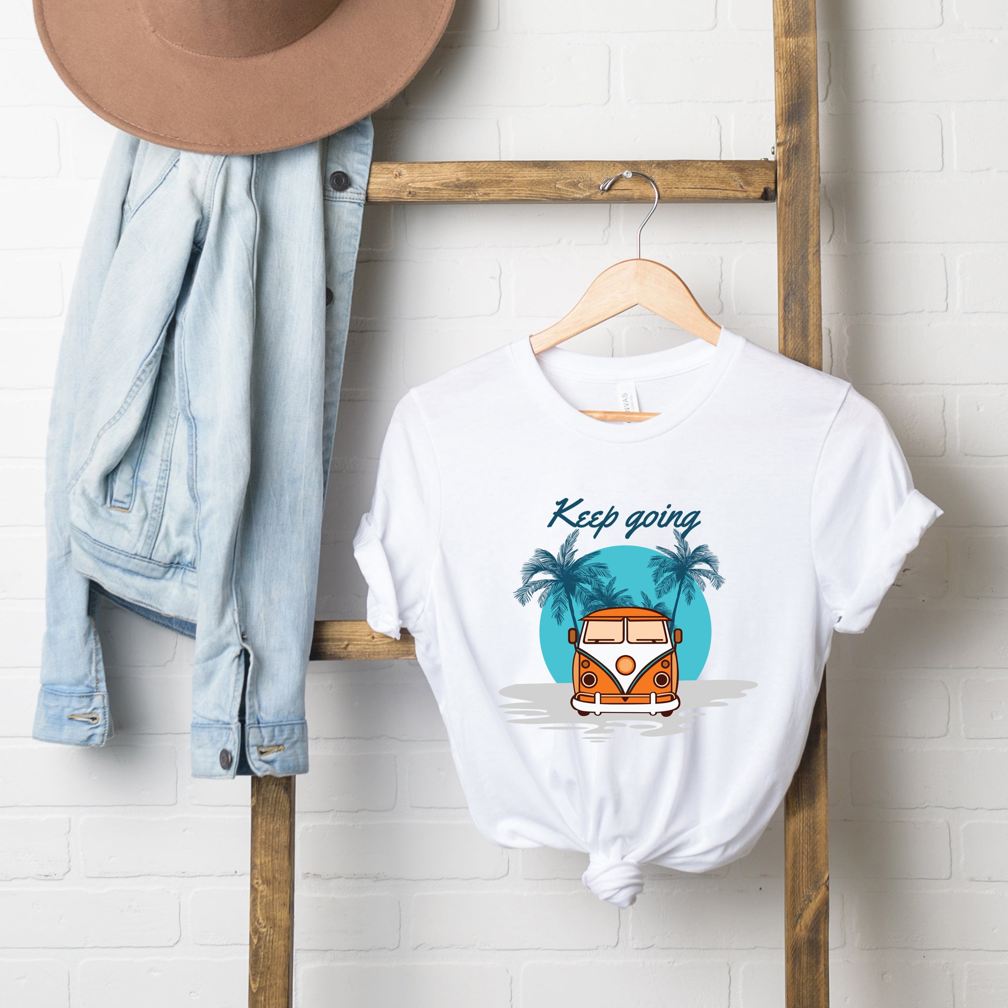 Keep Going Van | Short Sleeve Graphic Tee