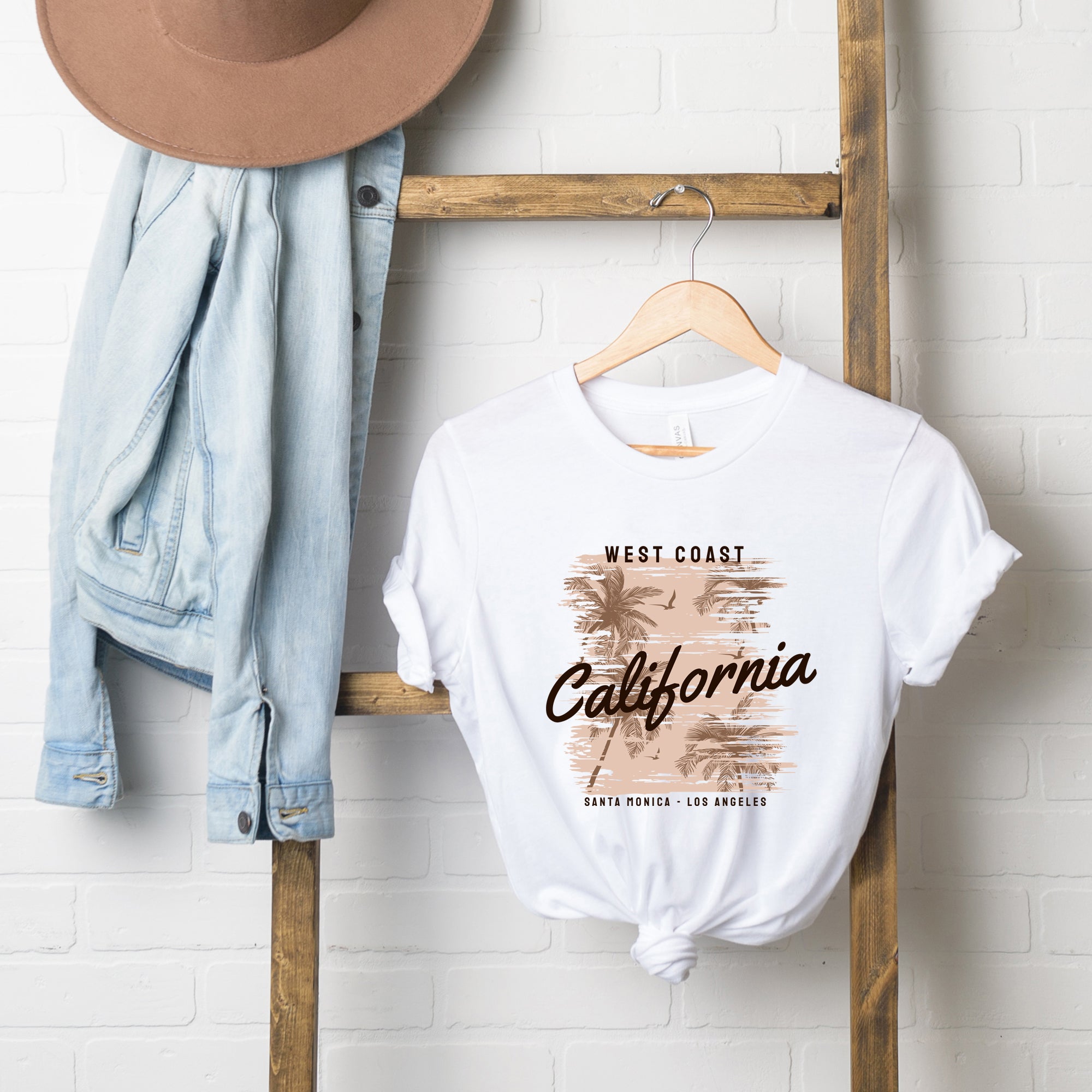 West Coast Santa Monica | Short Sleeve Graphic Tee