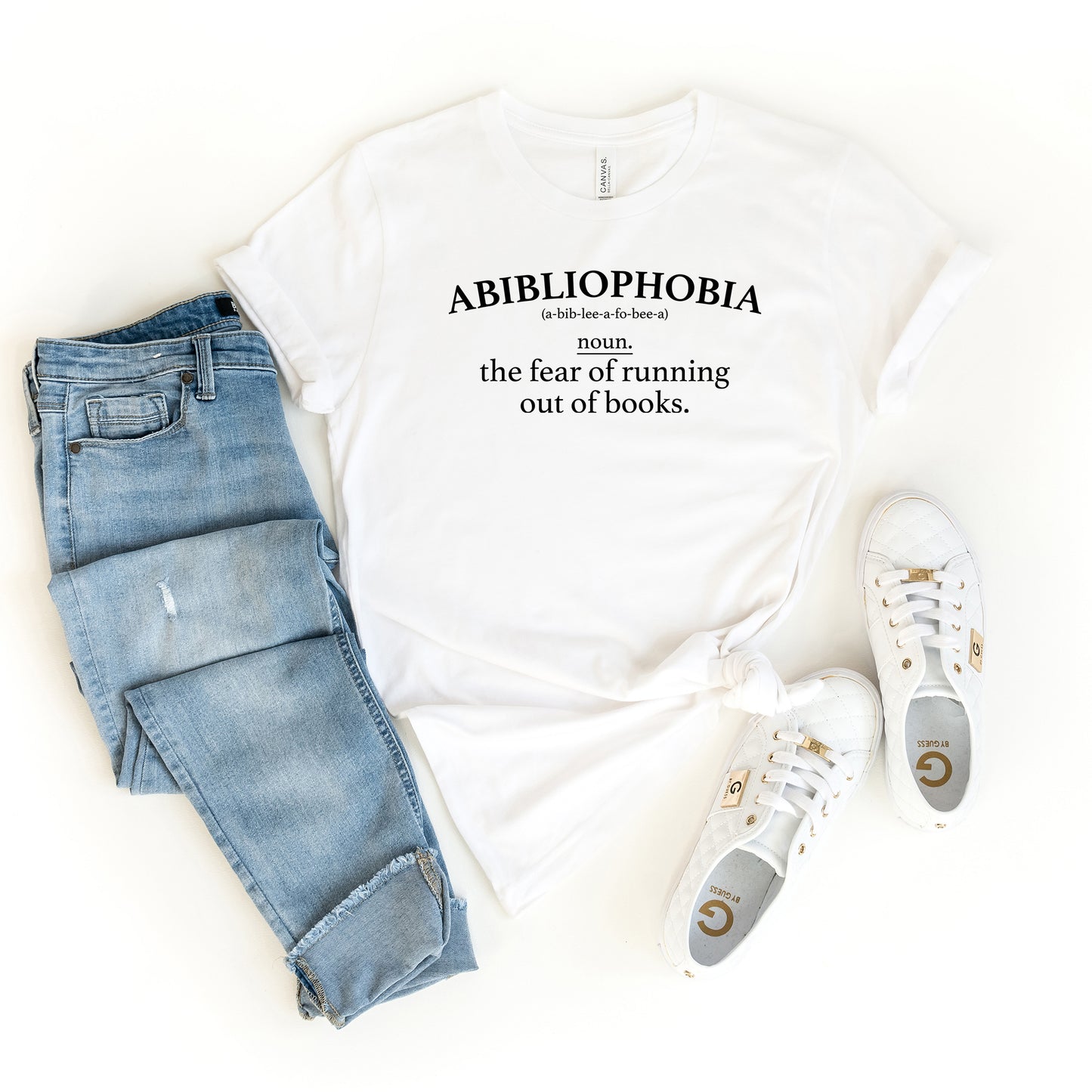 Running Out Of Books | Short Sleeve Graphic Tee