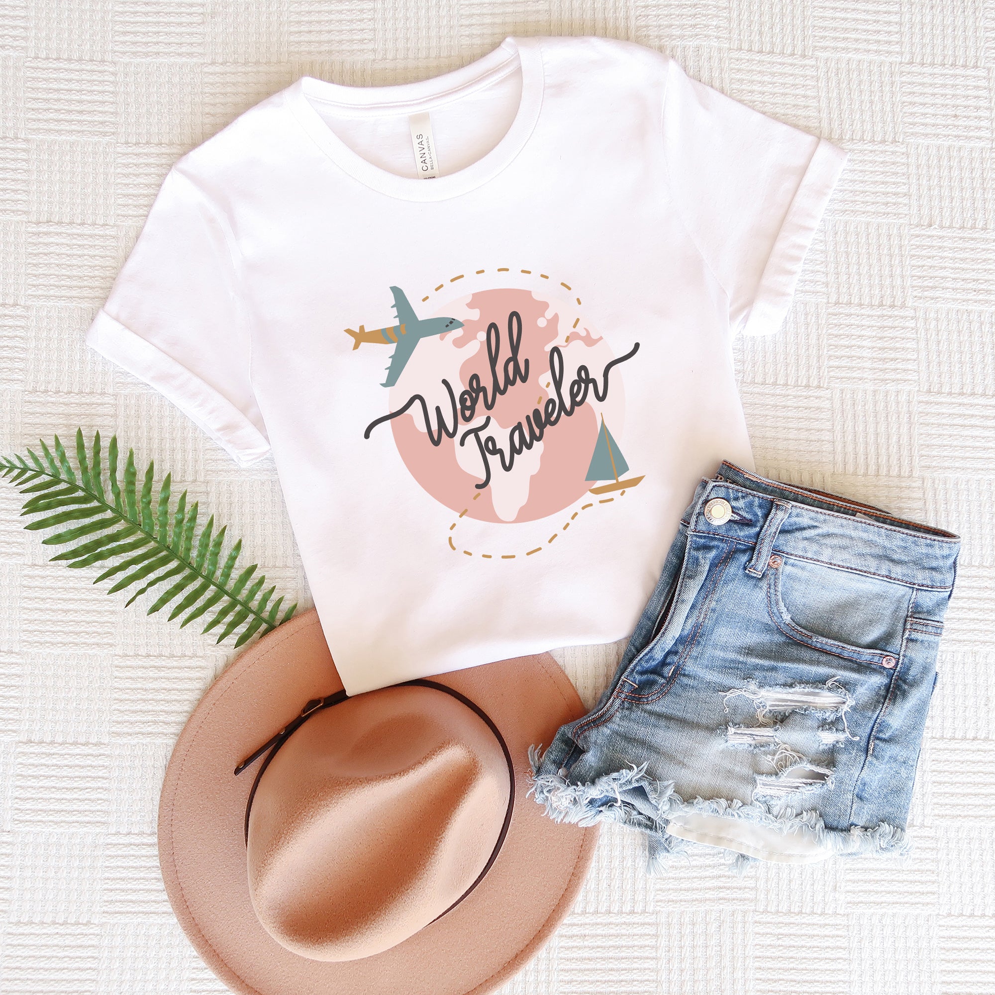 World Traveler | Short Sleeve Graphic Tee