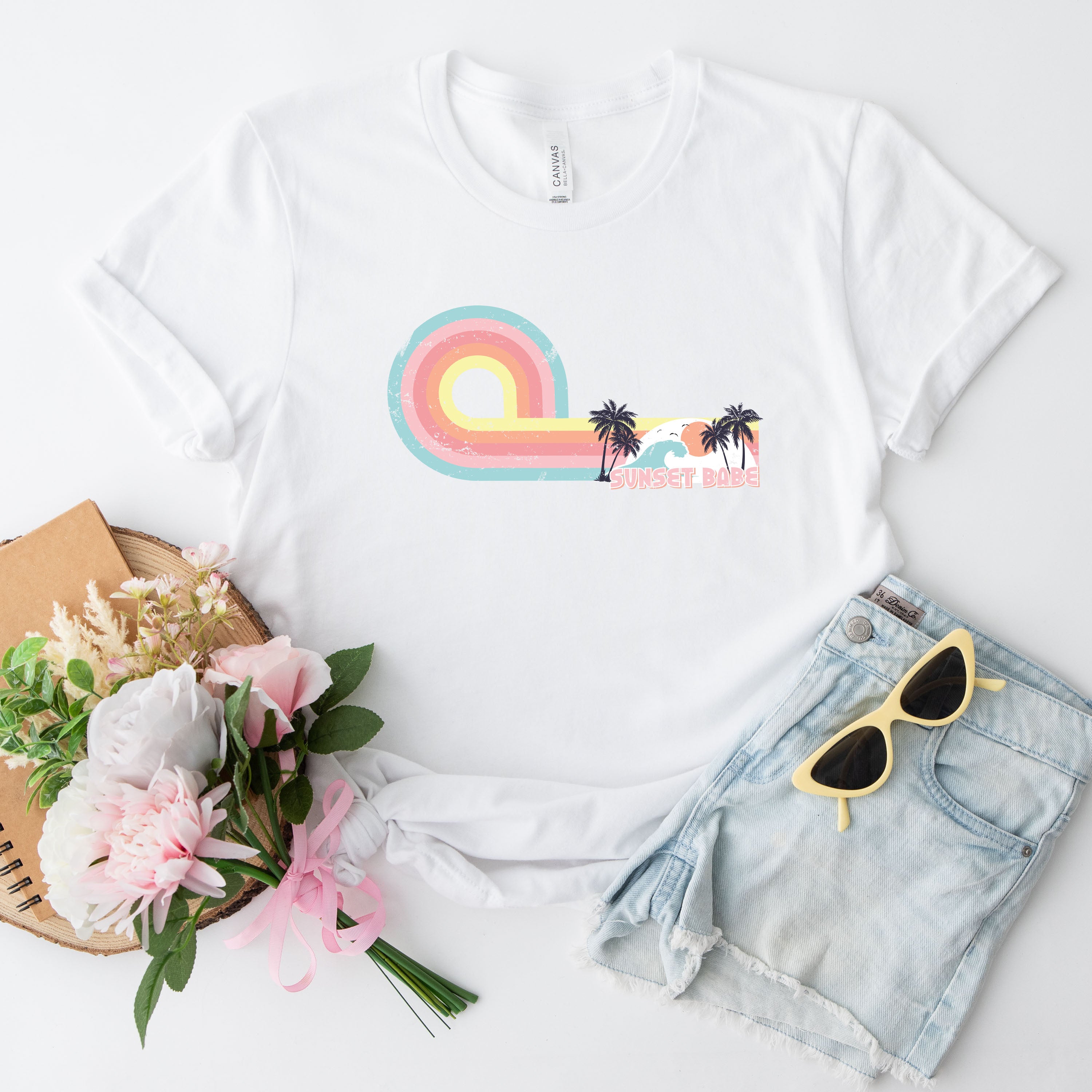 Sunset Babe | Short Sleeve Graphic Tee