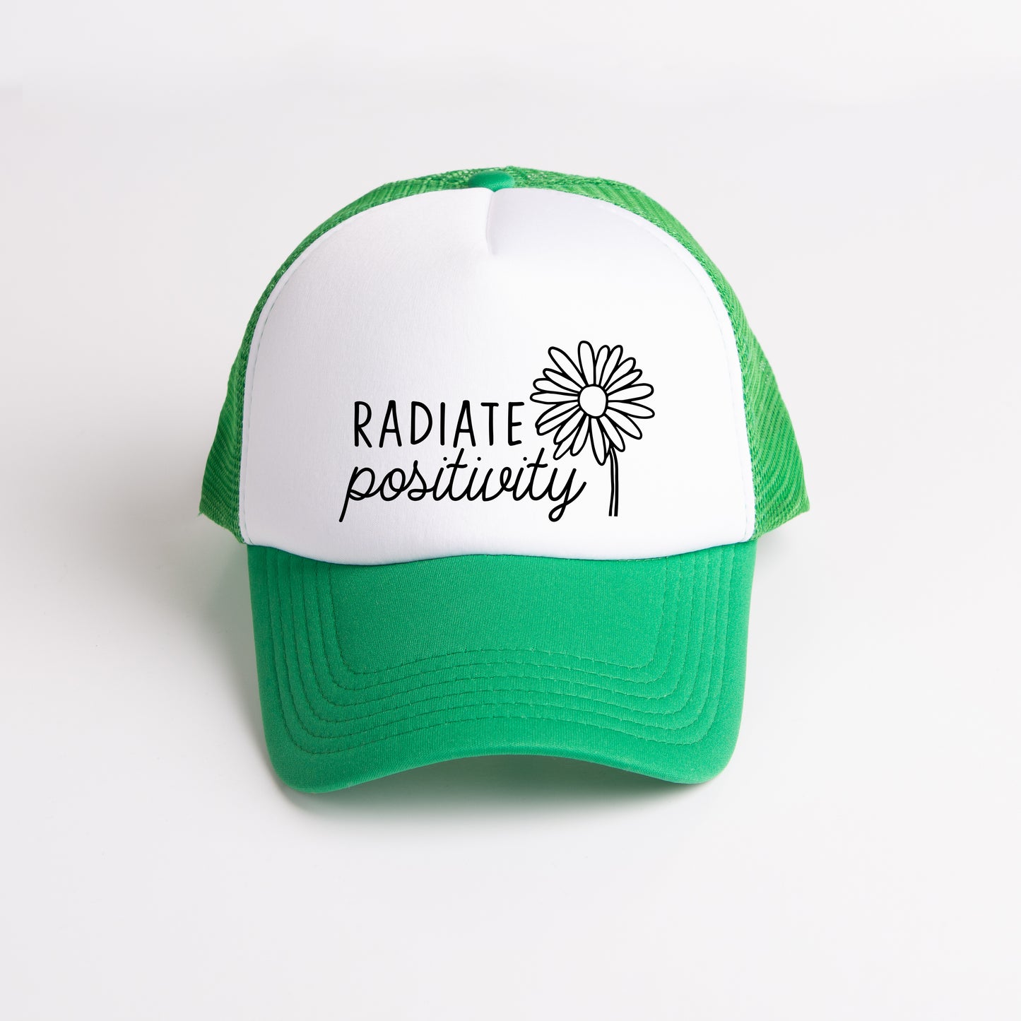 Radiate Positivity Flower | Foam Trucker Hat