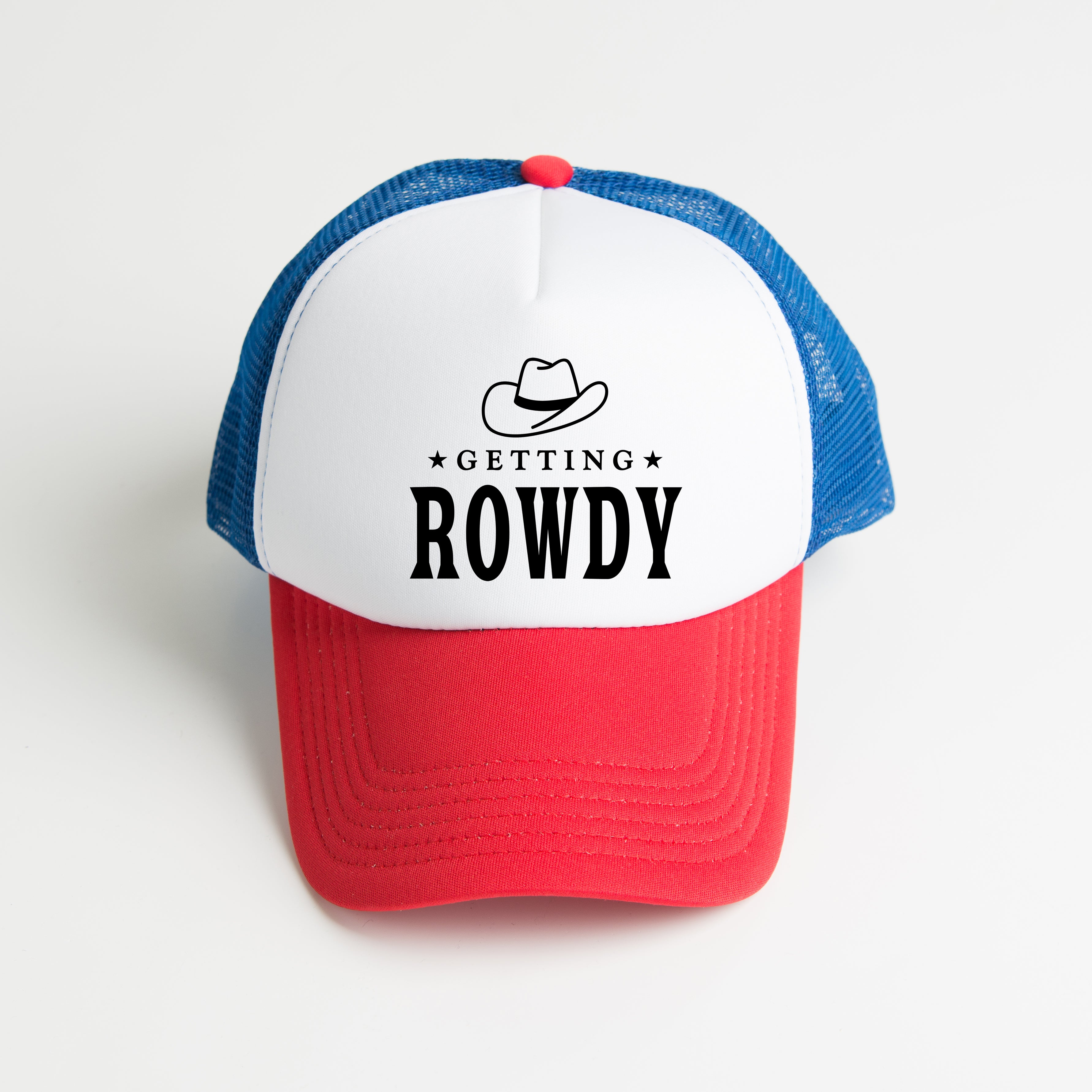 Getting Rowdy Cowboy Hat | Foam Trucker Hat