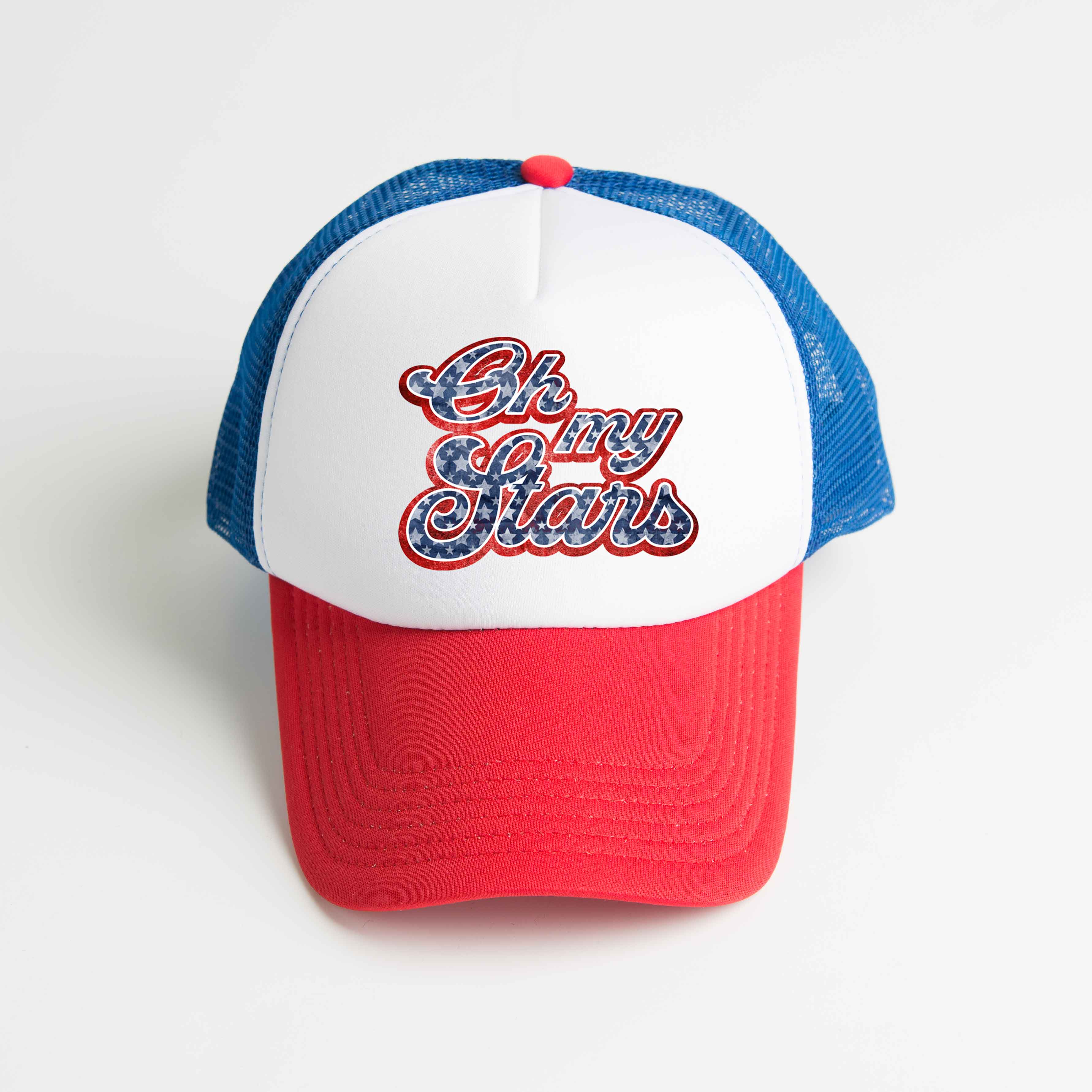 Oh My Stars Cursive | Foam Trucker Hat