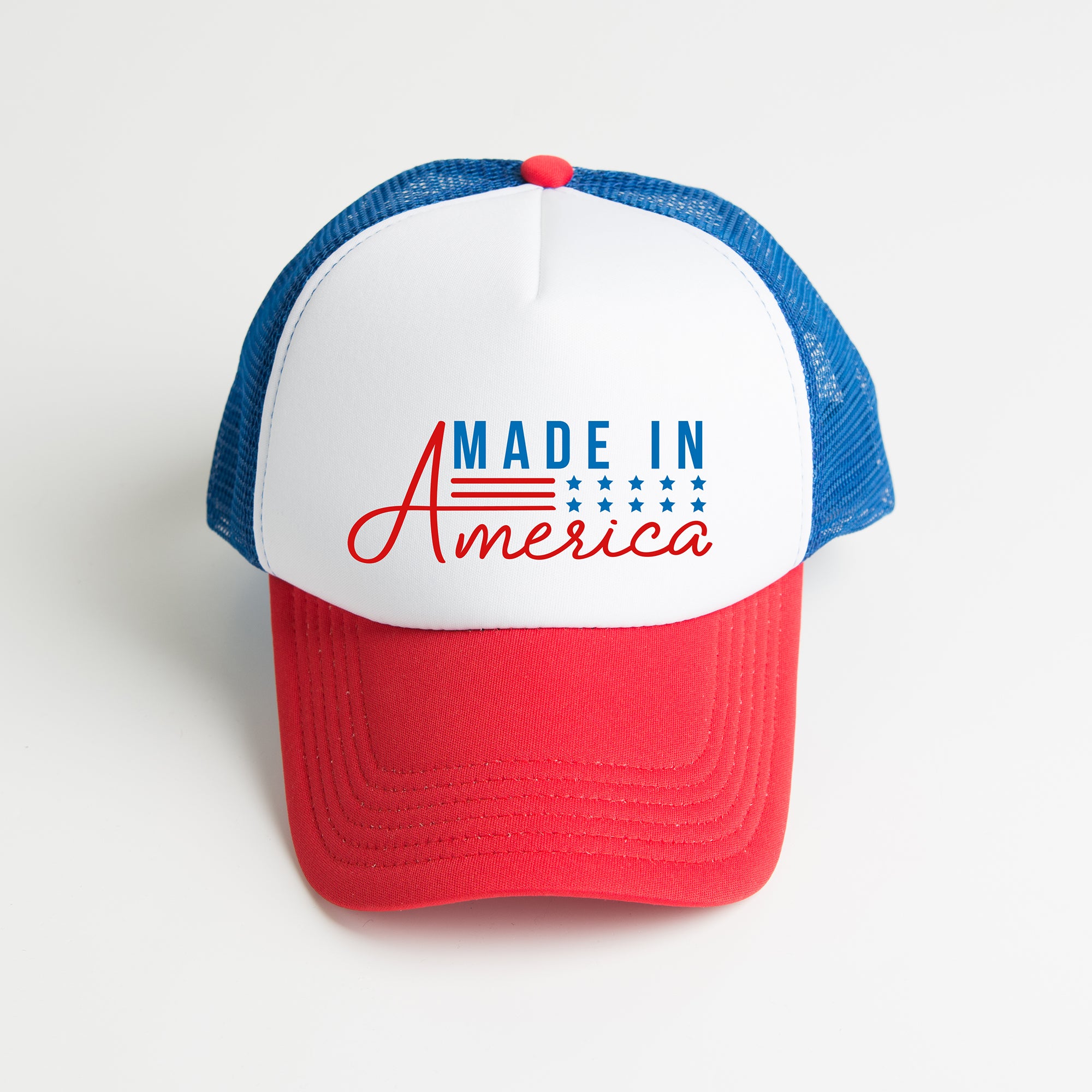 Made In America Stars And Stripes | Foam Trucker Hat