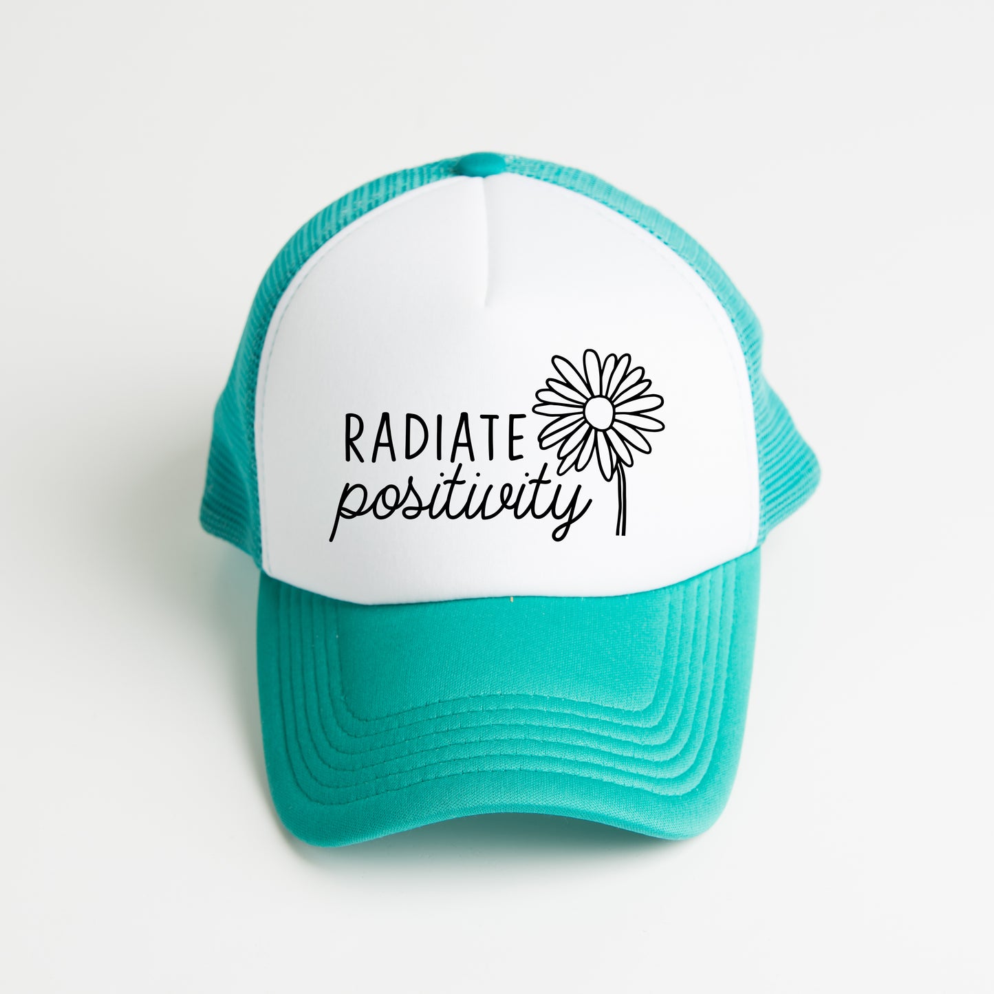 Radiate Positivity Flower | Foam Trucker Hat