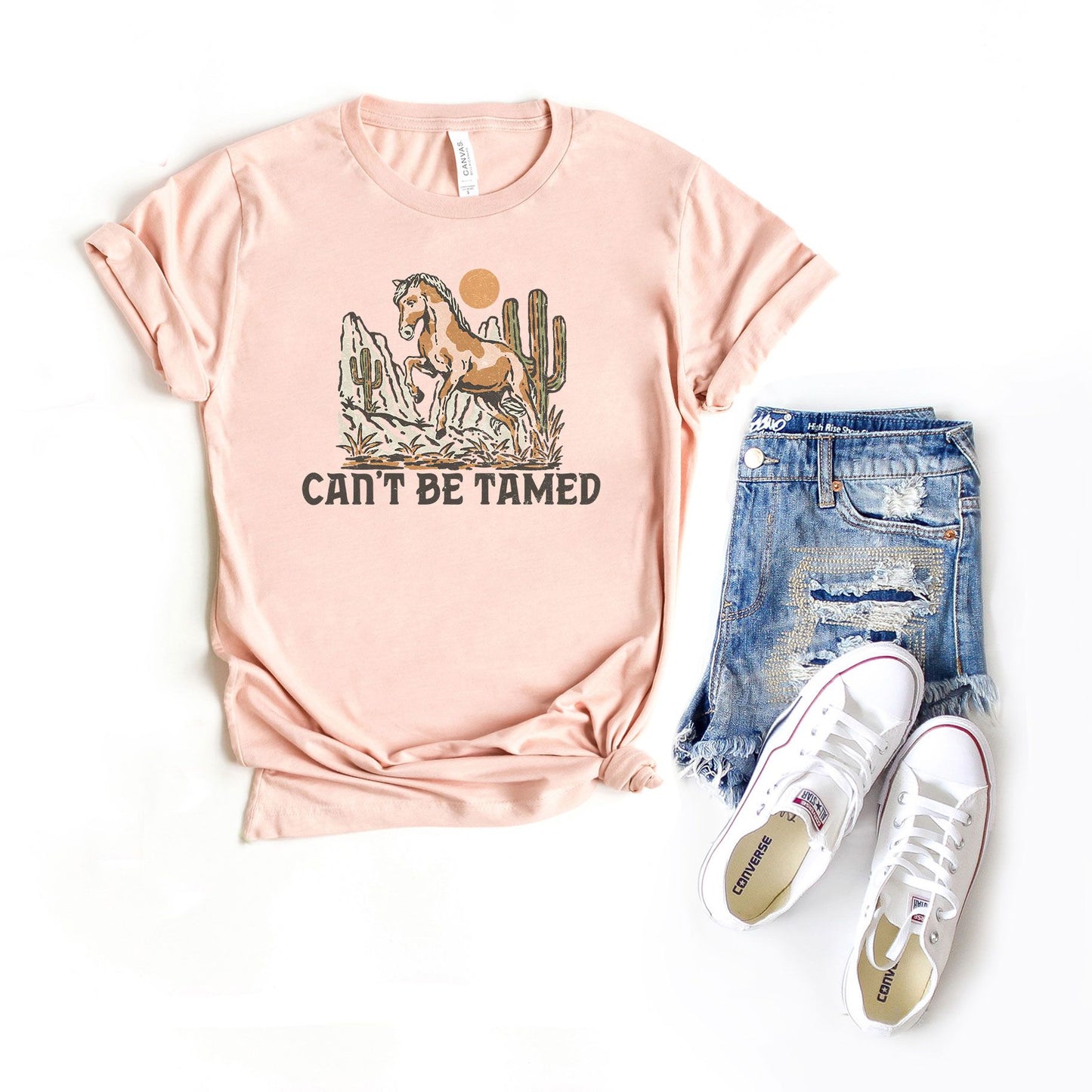 Can't Be Tamed Horse | Short Sleeve Graphic Tee