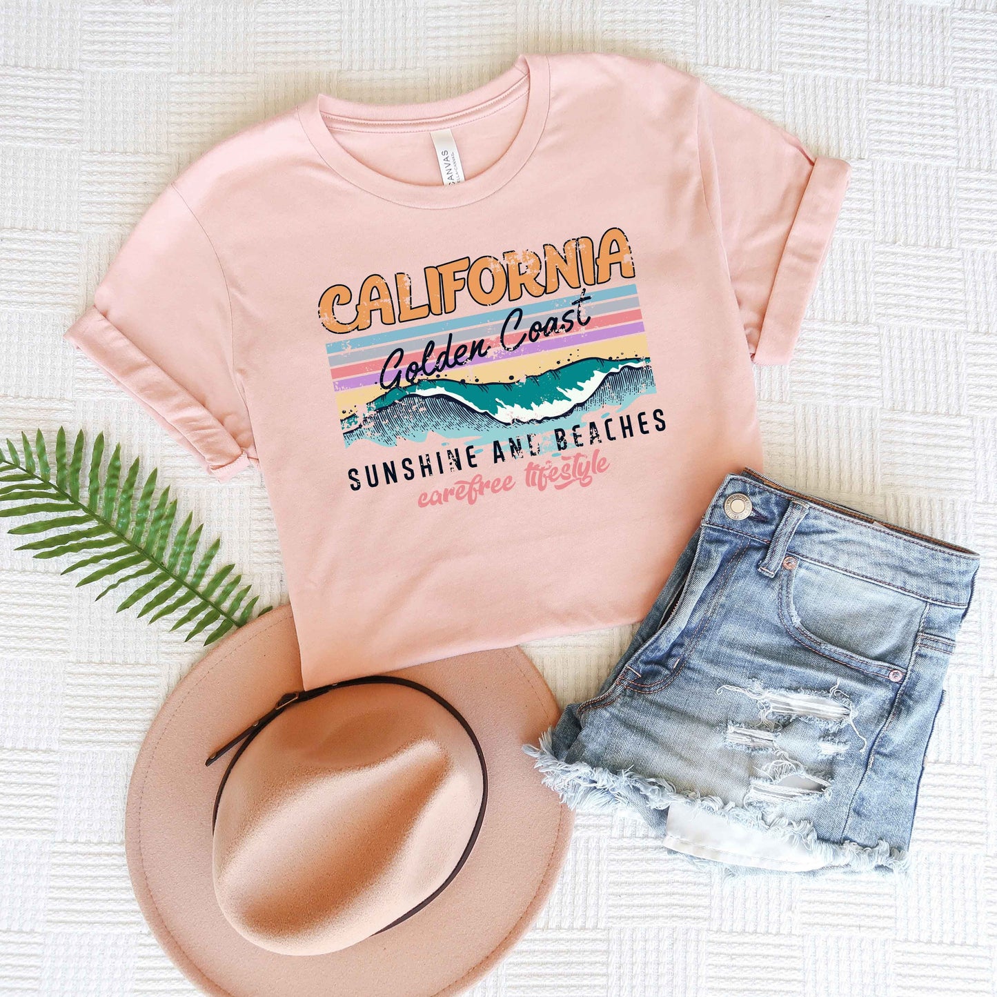 California Golden Coast | Short Sleeve Graphic Tee