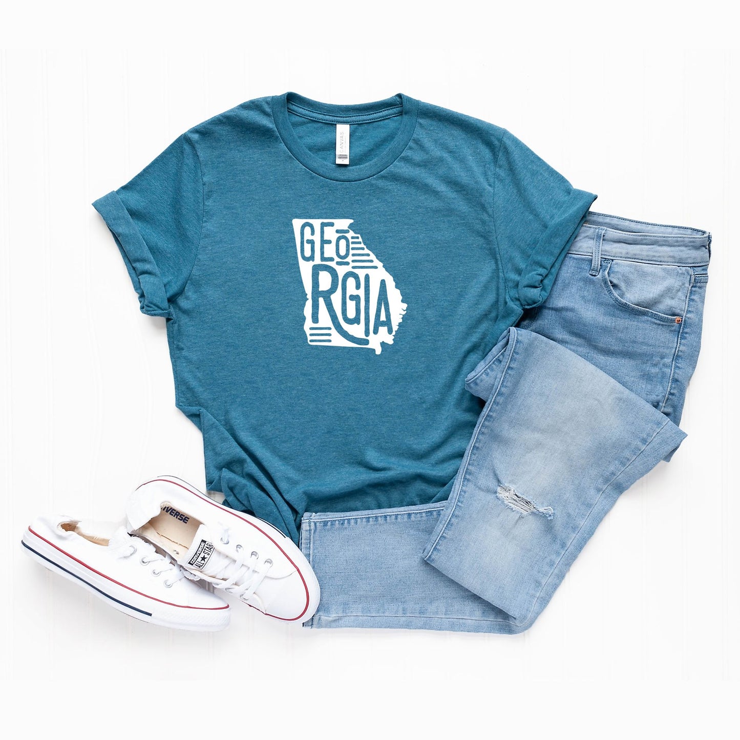 Georgia Typography | Short Sleeve Graphic Tee